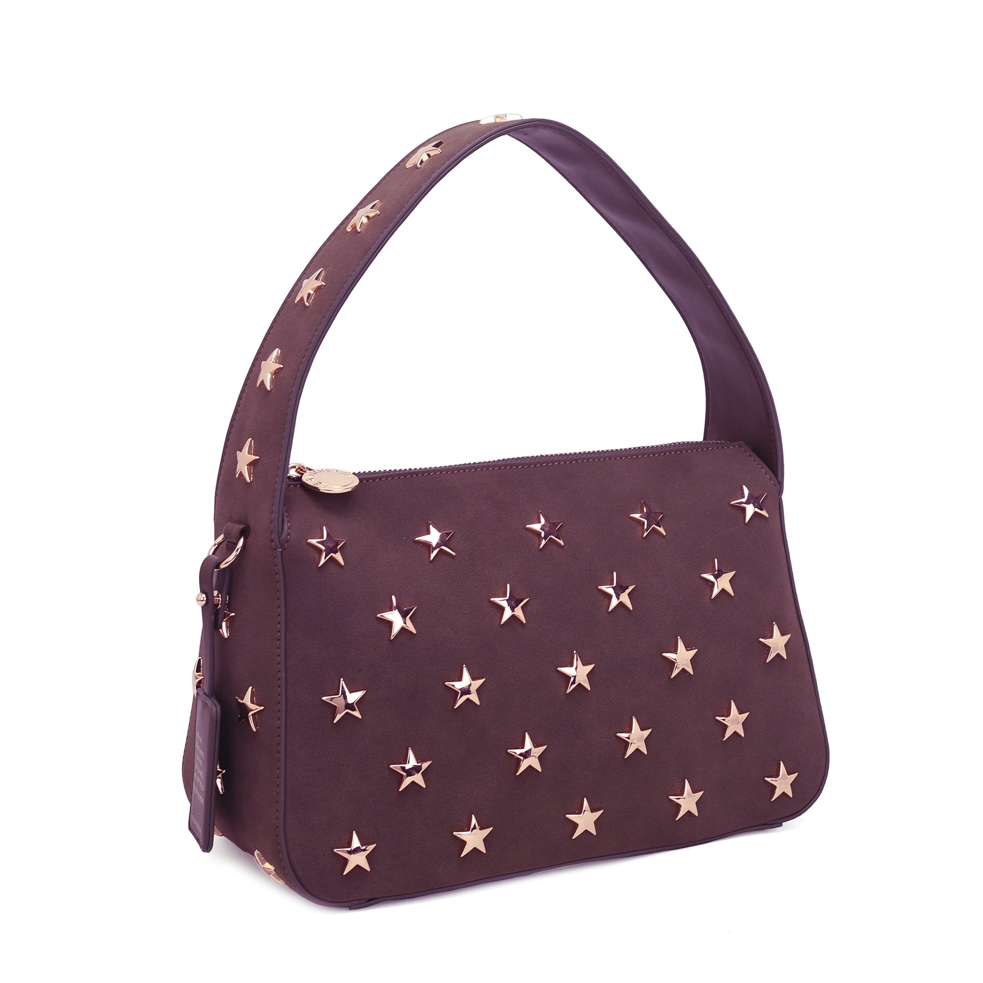 Borsa a spalla media Elena colore bordeaux - Collezione Fall Winter | Le Pandorine