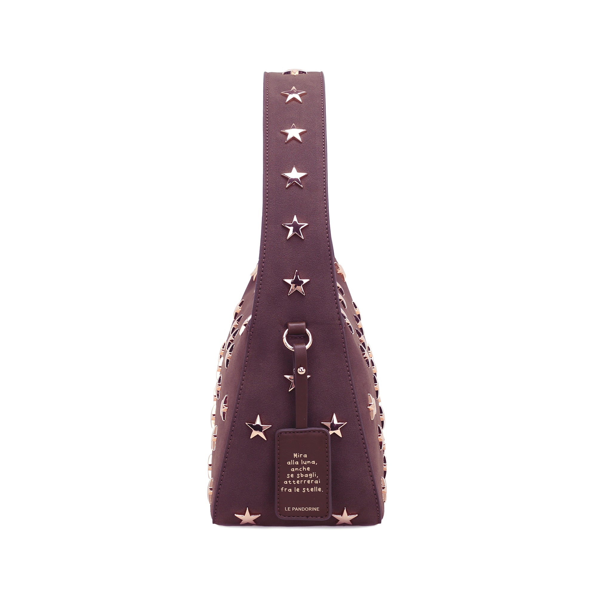Borsa a spalla media Elena colore bordeaux - Collezione Fall Winter | Le Pandorine