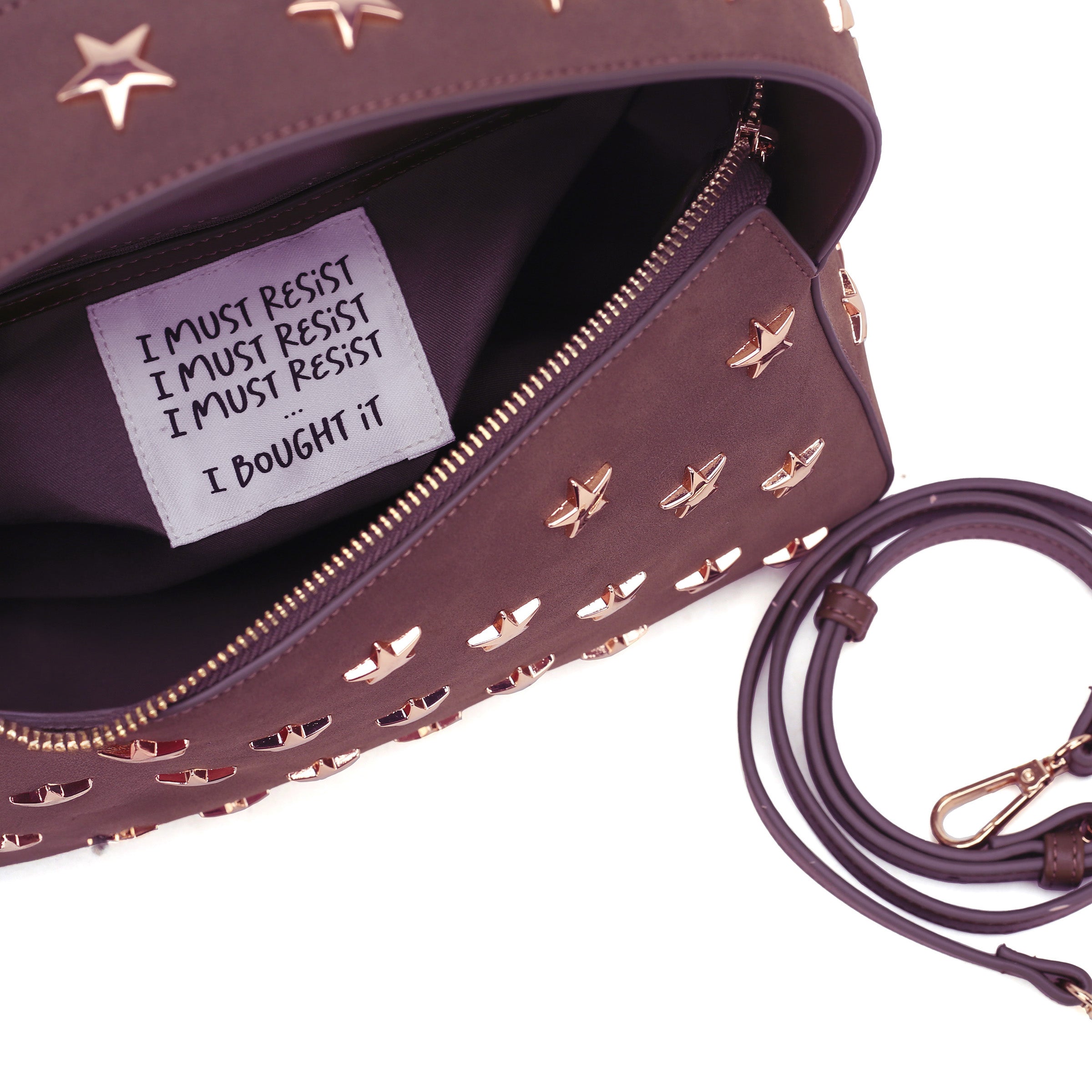 Borsa a spalla media Elena colore bordeaux - Collezione Fall Winter | Le Pandorine