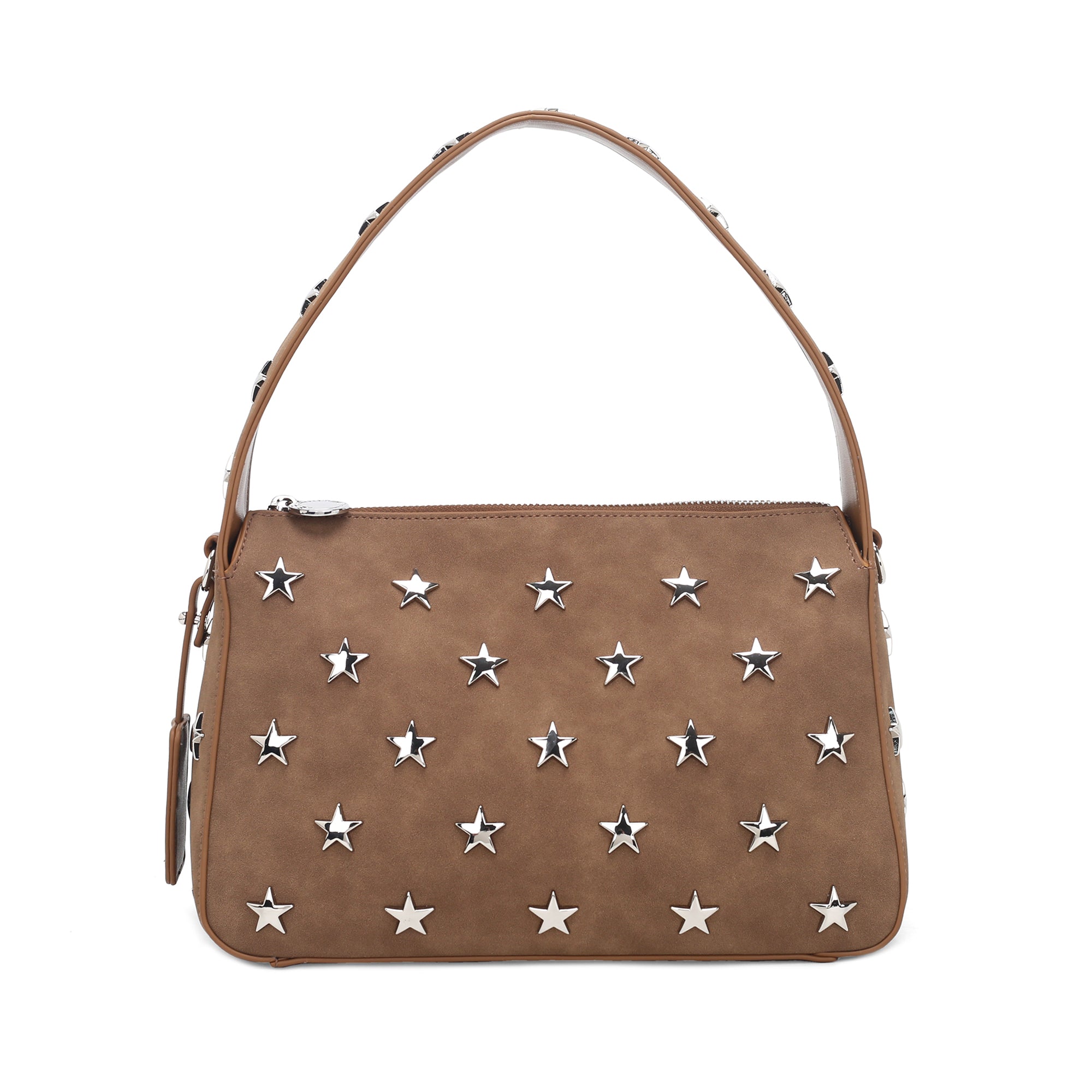 Borsa a spalla media Elena colore legno - Collezione Fall Winter | Le Pandorine