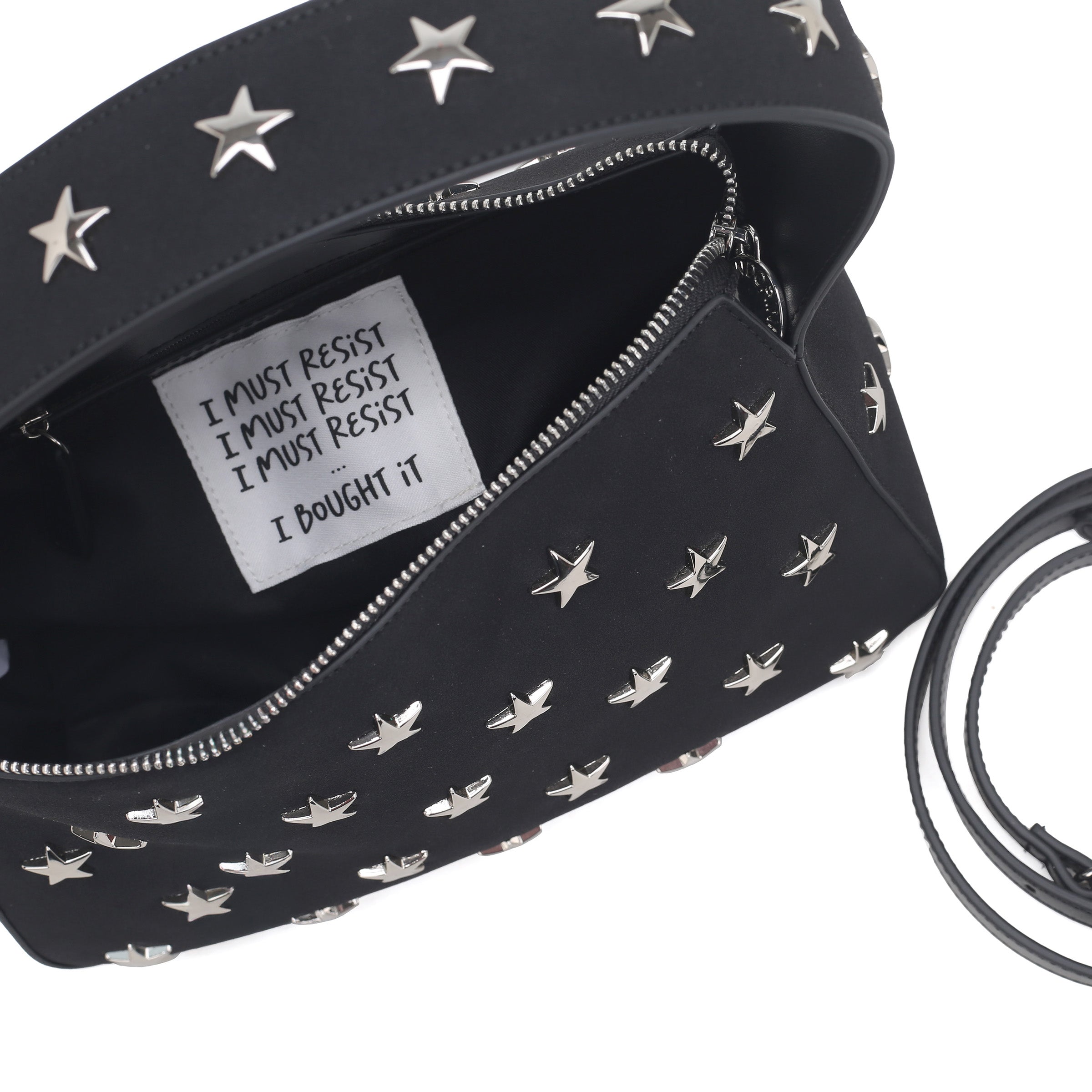 Borsa a spalla media Elena colore nero - Collezione Fall Winter | Le Pandorine