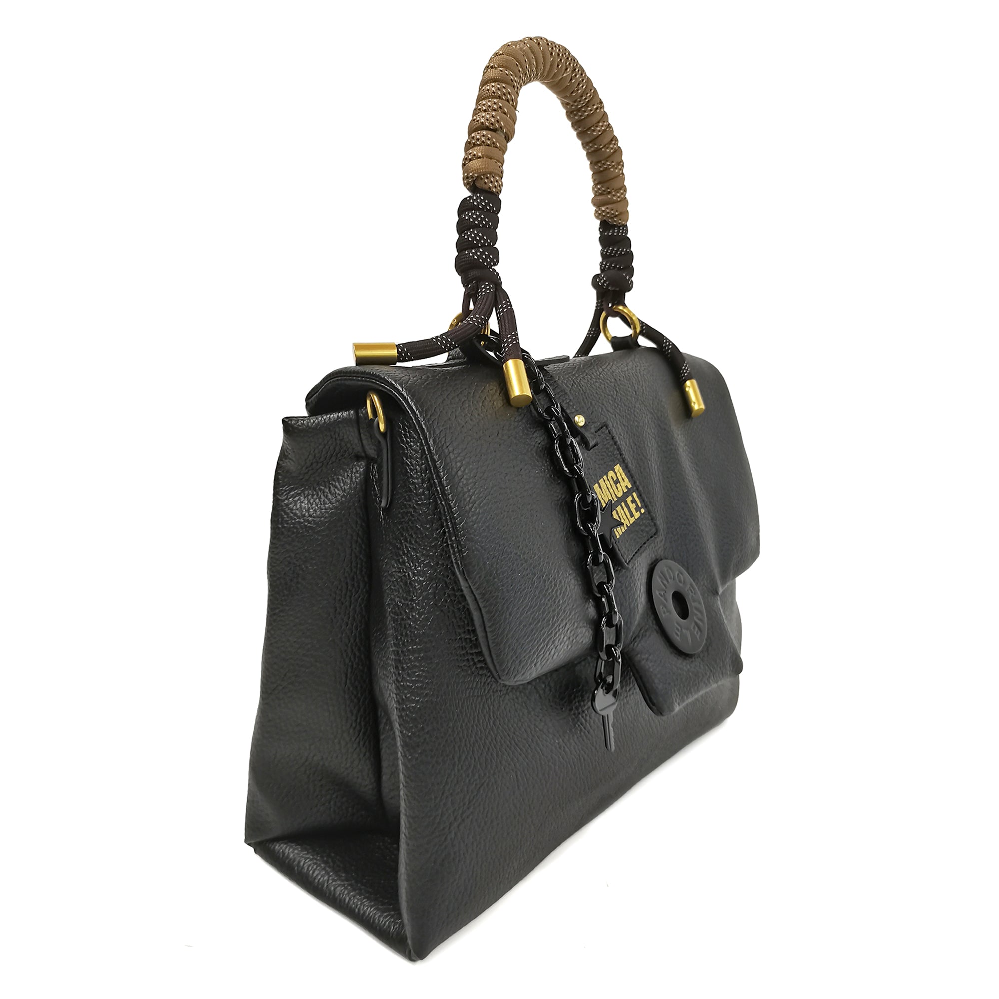 Borsa a spalla media Alex Bag colore nero - Collezione Fall Winter | Le Pandorine