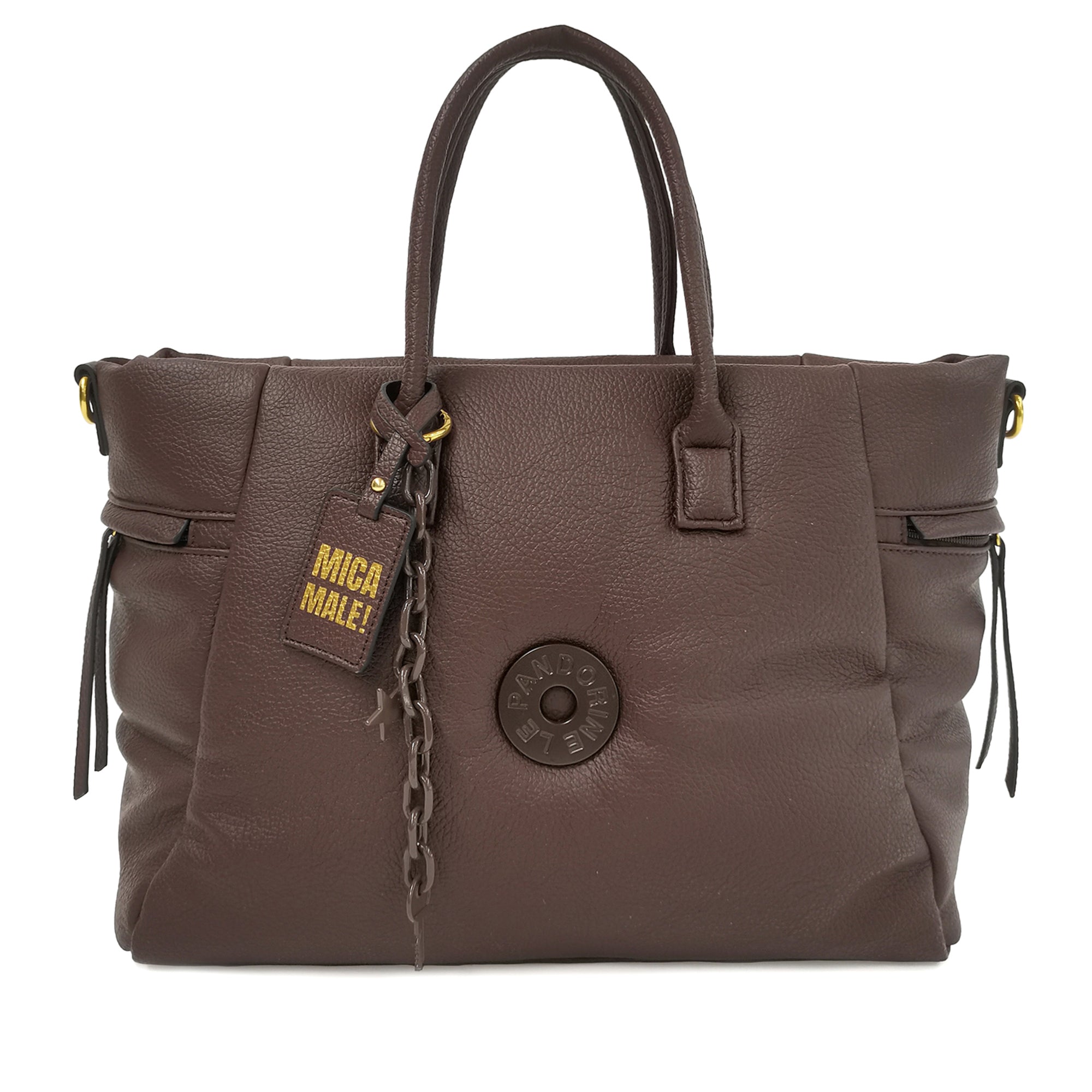 Shopping grande Alex Shopper colore testa di moro - Collezione Fall Winter | Le Pandorine