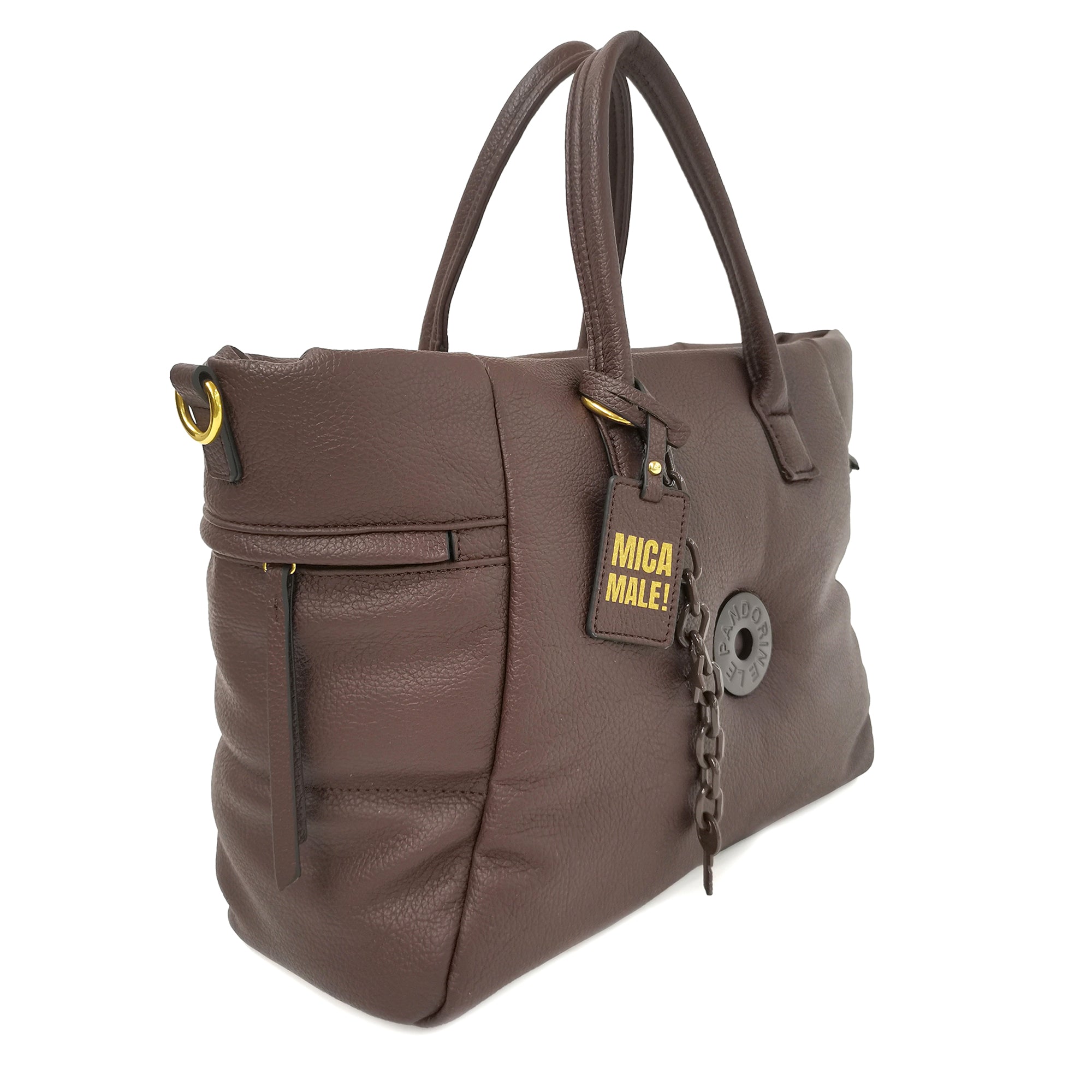 Shopping grande Alex Shopper colore testa di moro - Collezione Fall Winter | Le Pandorine