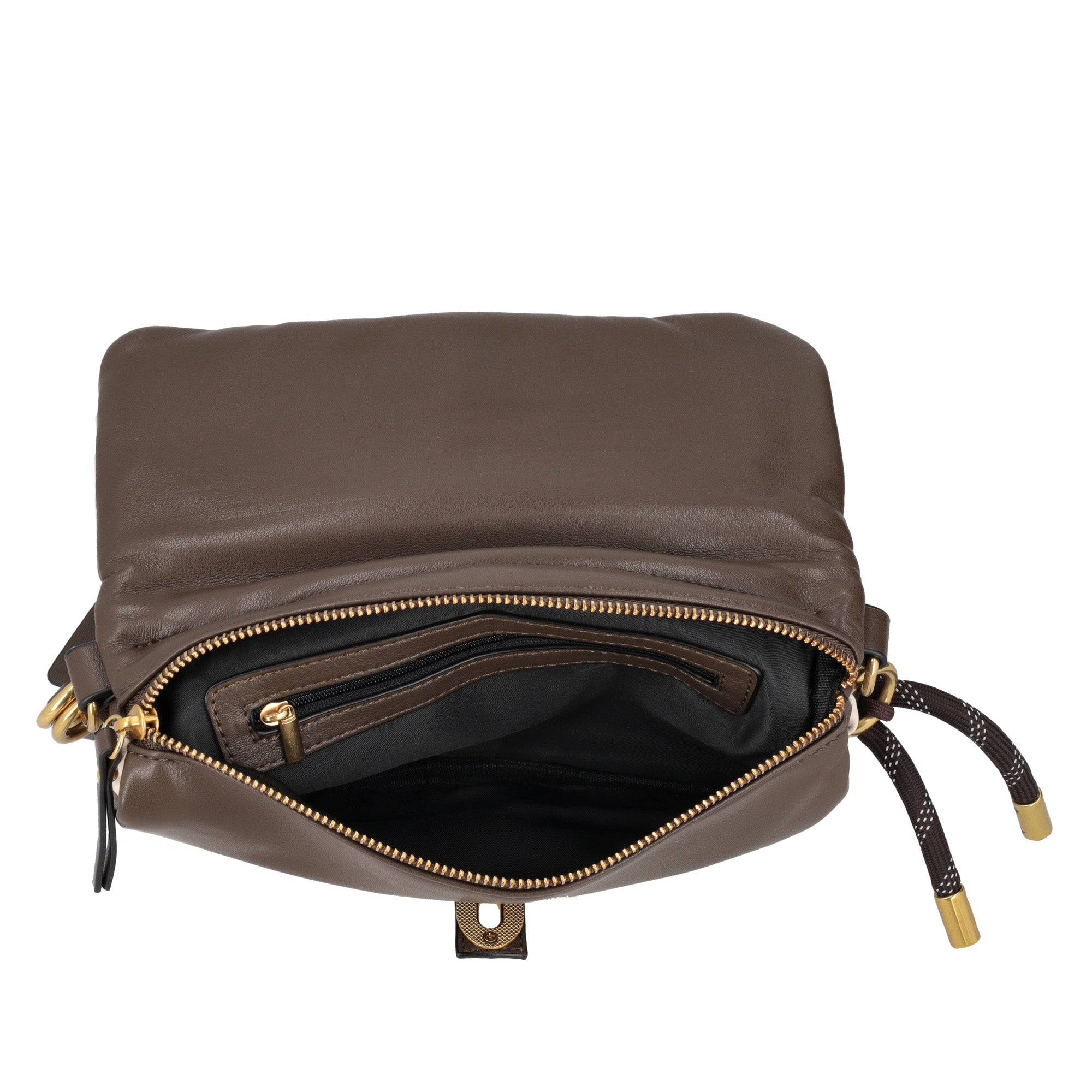 Pochette doppia Arlecchino colore ecru - Collezione Fall Winter | Le Pandorine