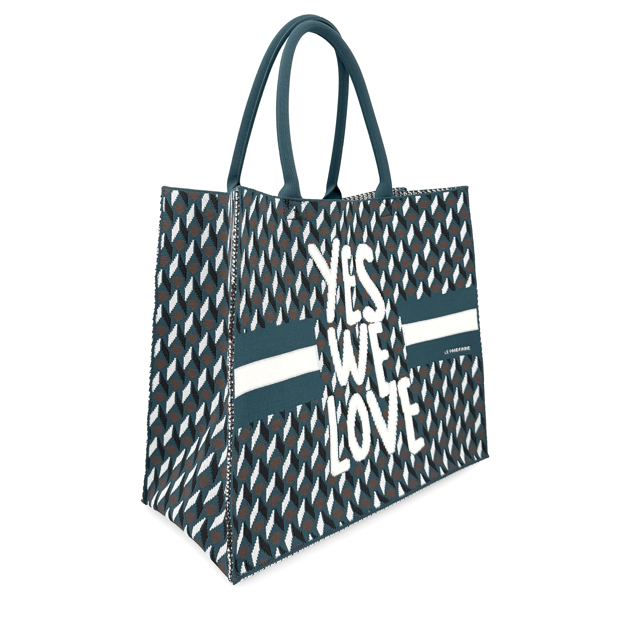 Shopping Grande Bella colore verde militare - Fili Folli | Le Pandorine