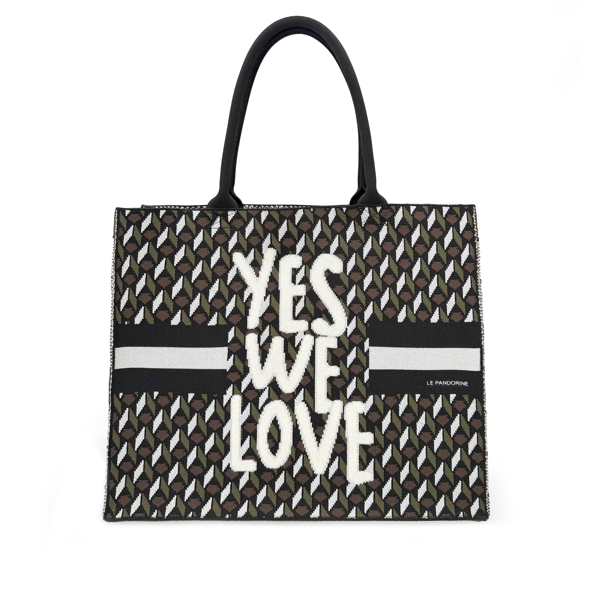 Shopping Grande Bella colore nero - Fili Folli | Le Pandorine