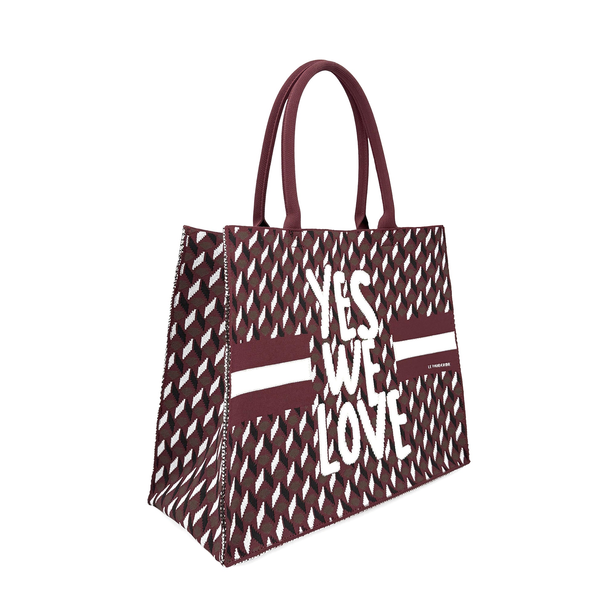 Shopping Media Bella colore bordeaux - Fili Folli | Le Pandorine