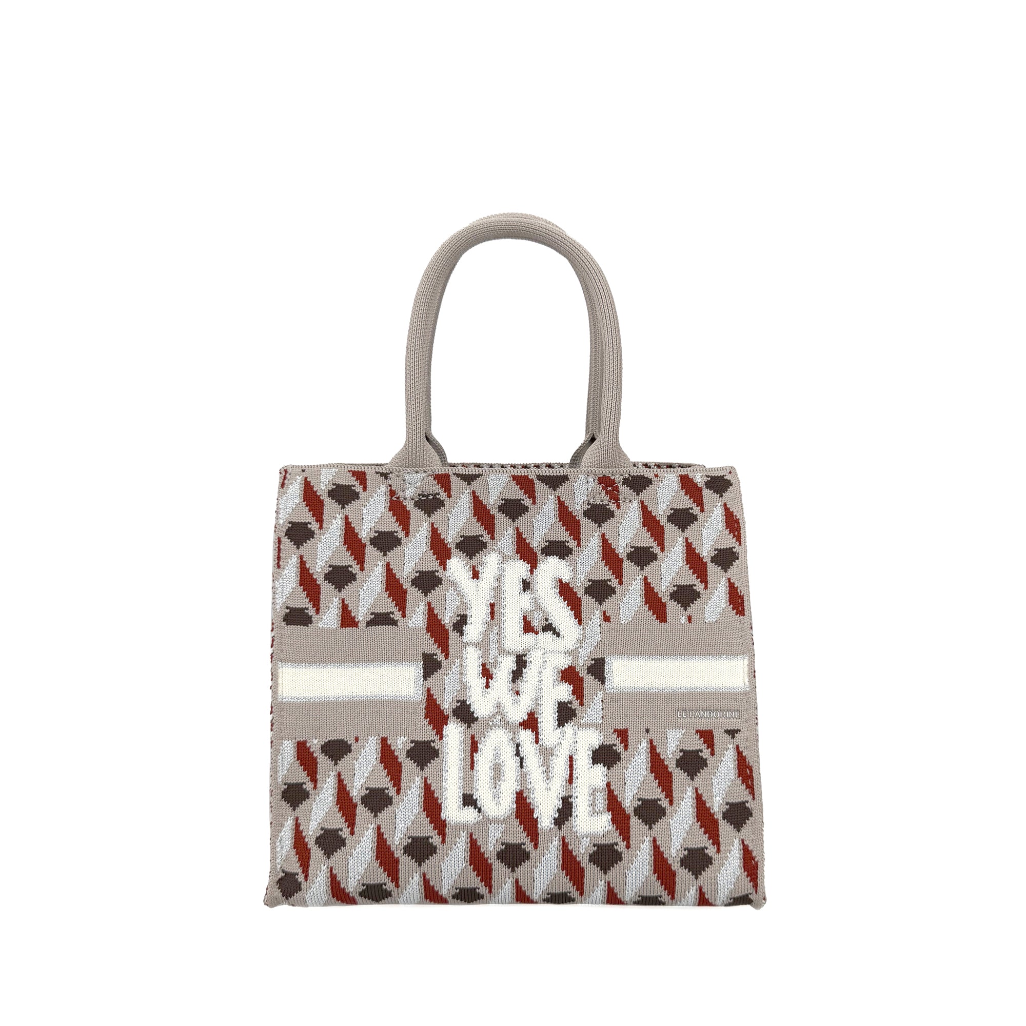 Shopping piccola Bella colore beige - Fili Folli | Le Pandorine