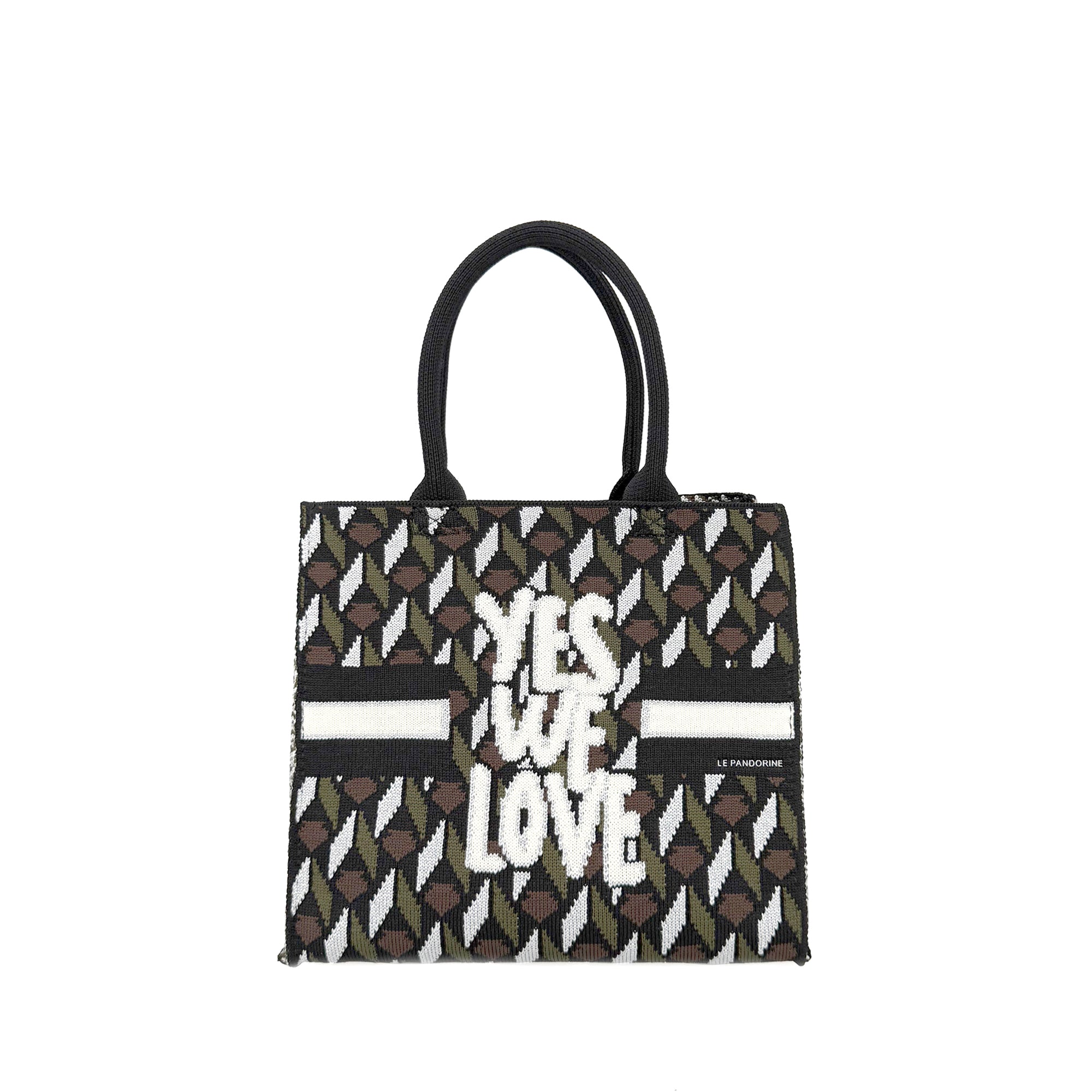 Shopping piccola Bella colore nero - Fili Folli | Le Pandorine