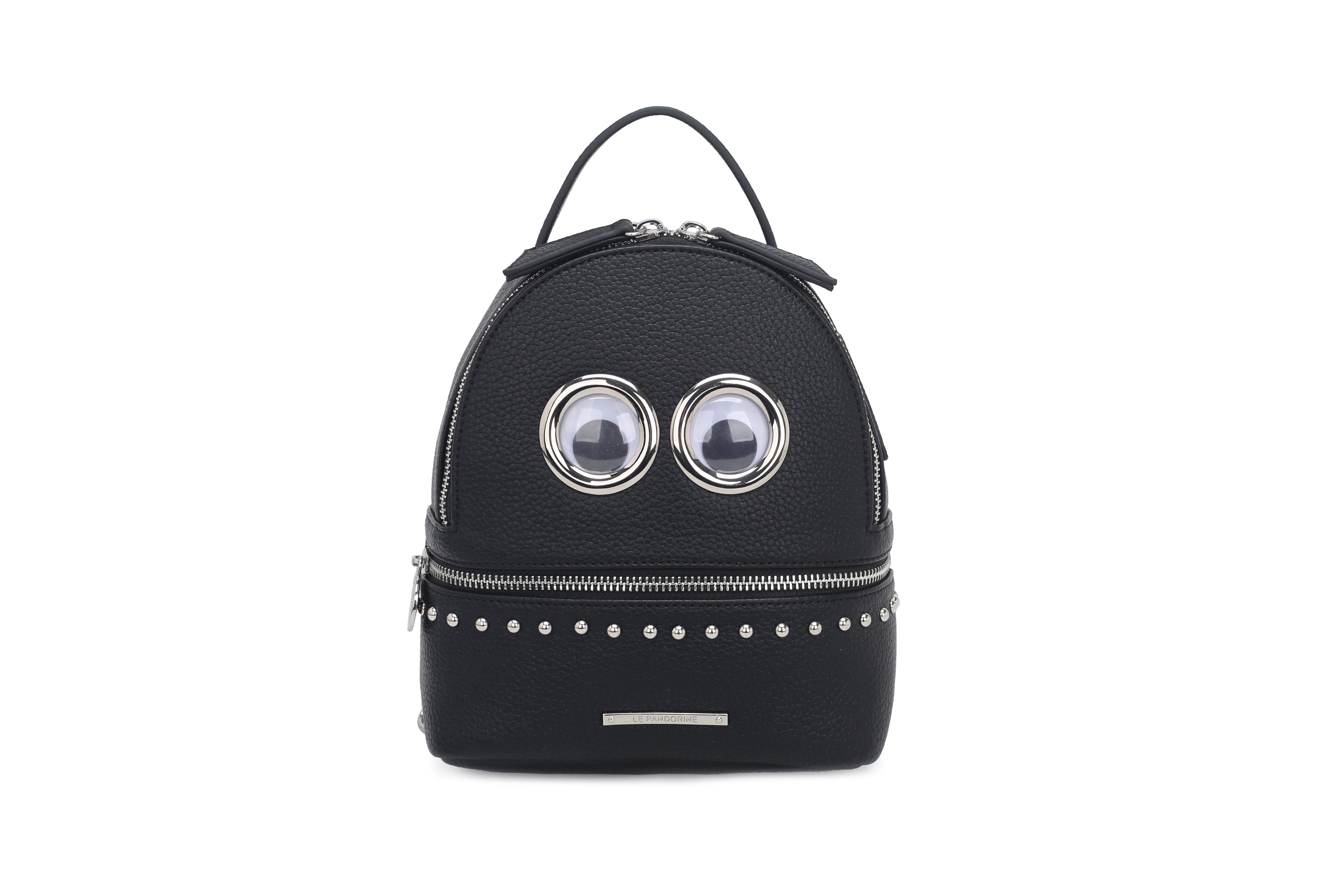 Zaino piccolo Eyes colore nero - NERO | Le Pandorine
