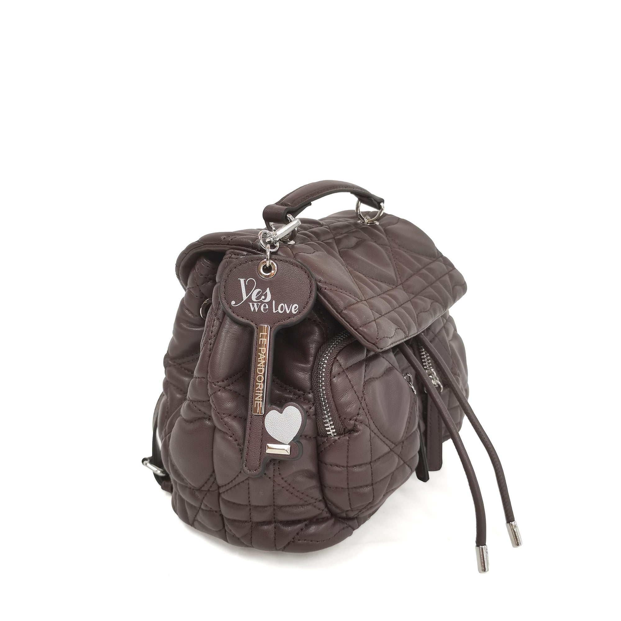 Zaino Love Backpack colore testa di moro - Collezione Fall Winter | Le Pandorine