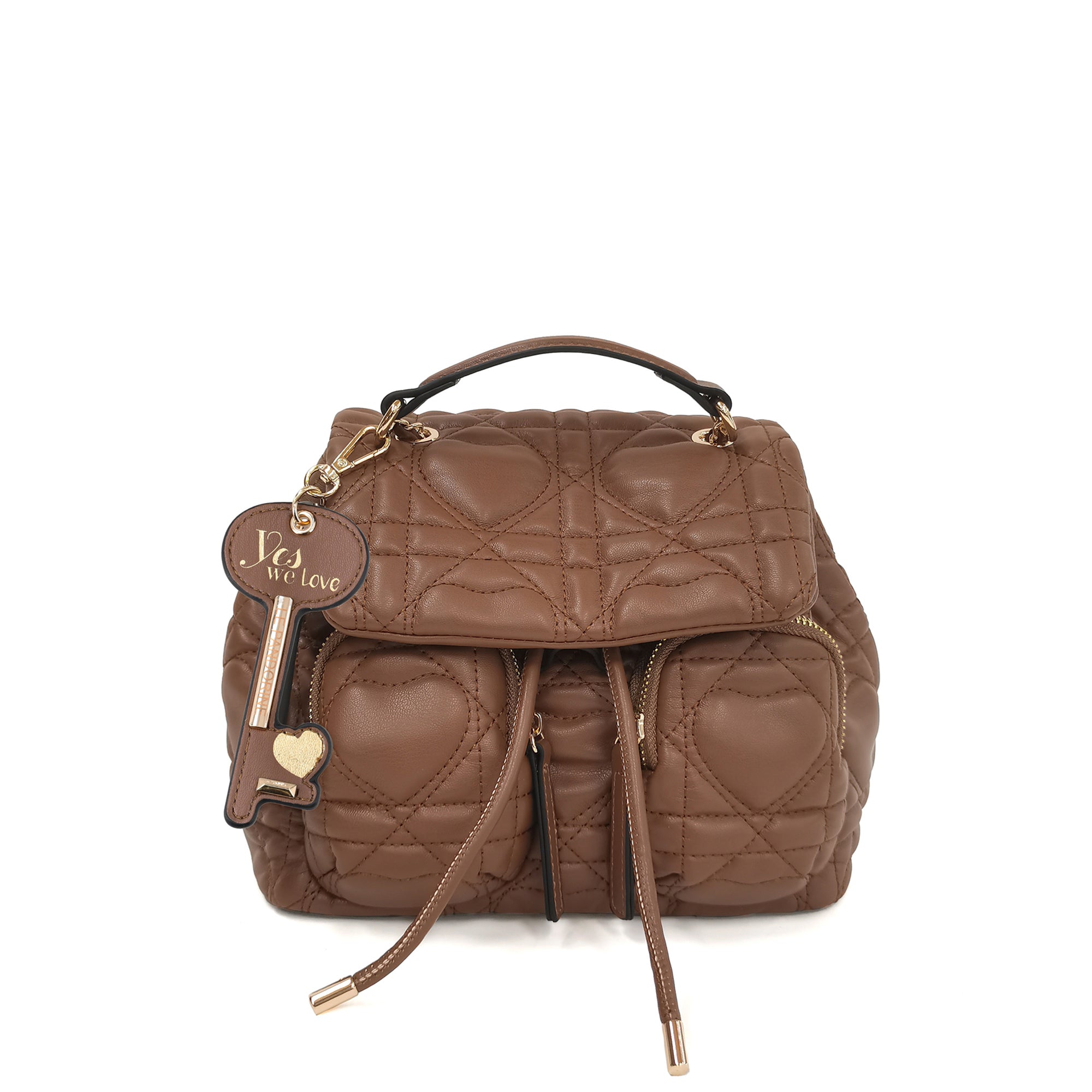 Zaino Love Backpack colore legno - Collezione Fall Winter | Le Pandorine