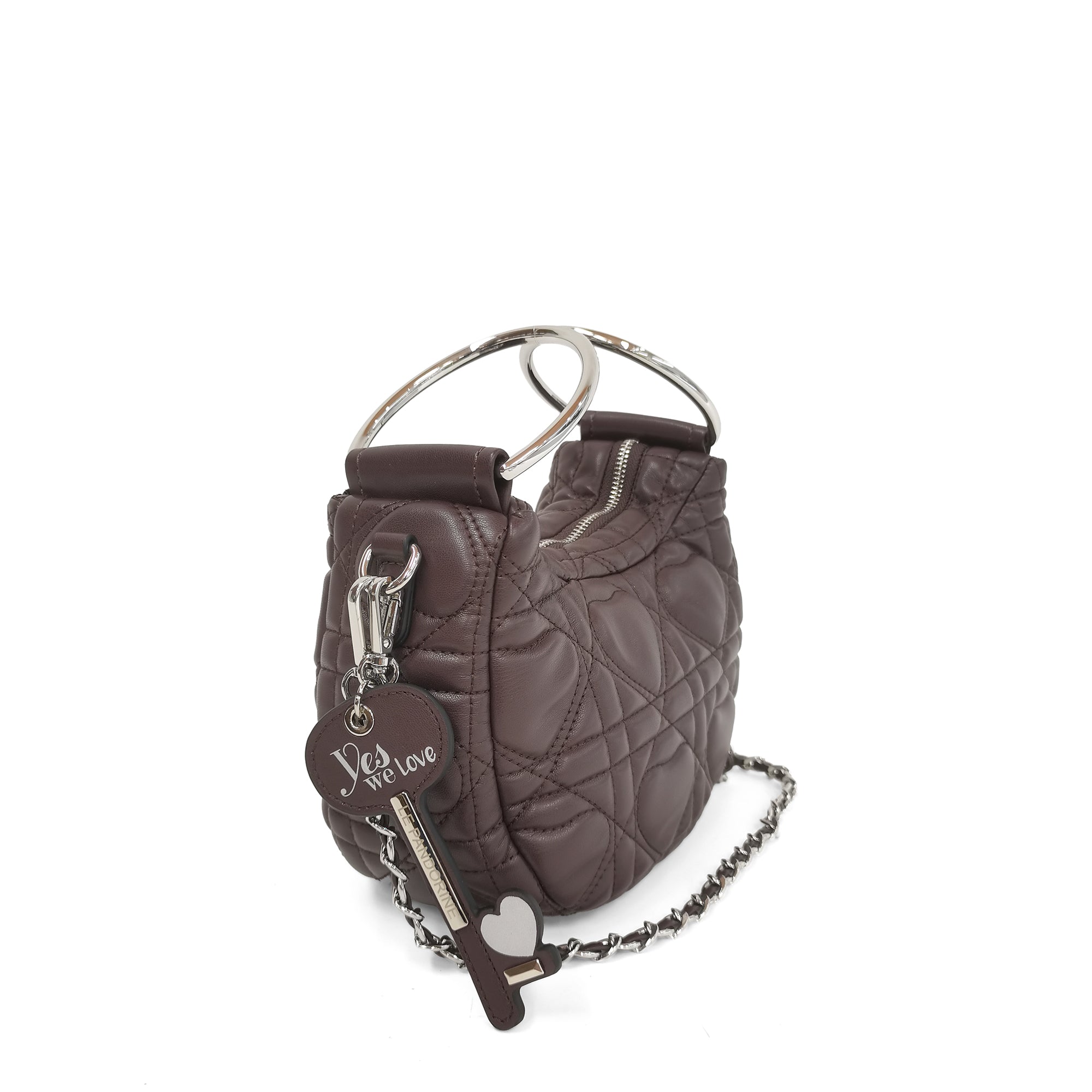 Tracollina Love Ring Bag colore testa di moro - Collezione Fall Winter | Le Pandorine