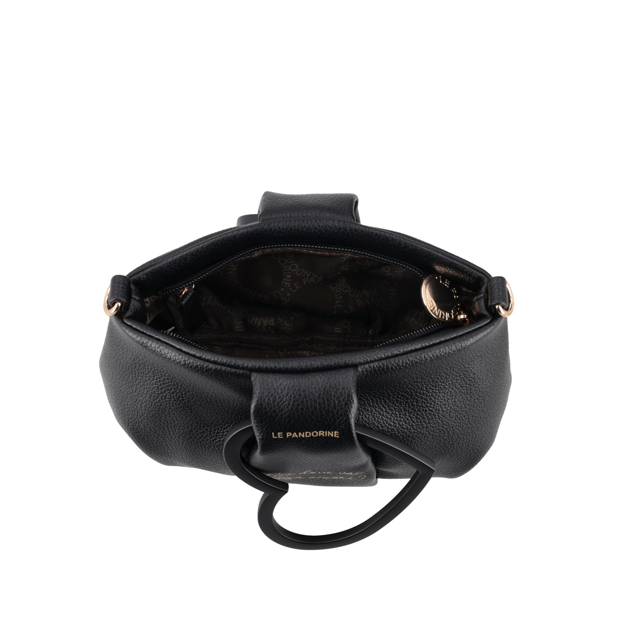 Tracollina Amore Mini colore nero - Collezione Fall Winter | Le Pandorine
