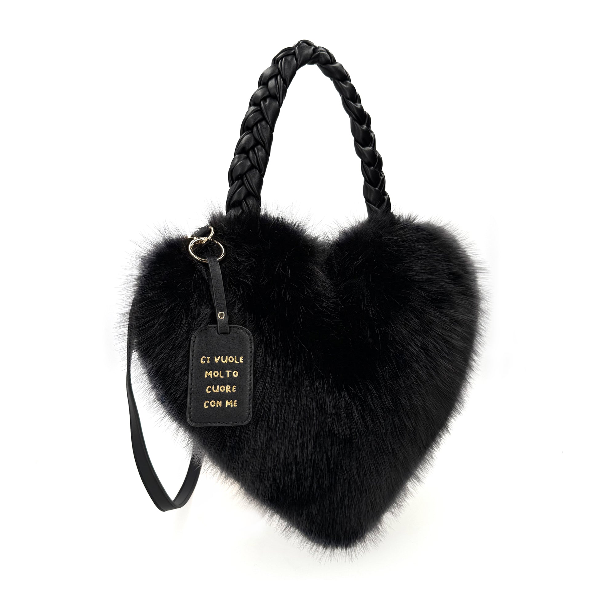 Borsa cuore Heart colore nero - Collezione Fall Winter | Le Pandorine