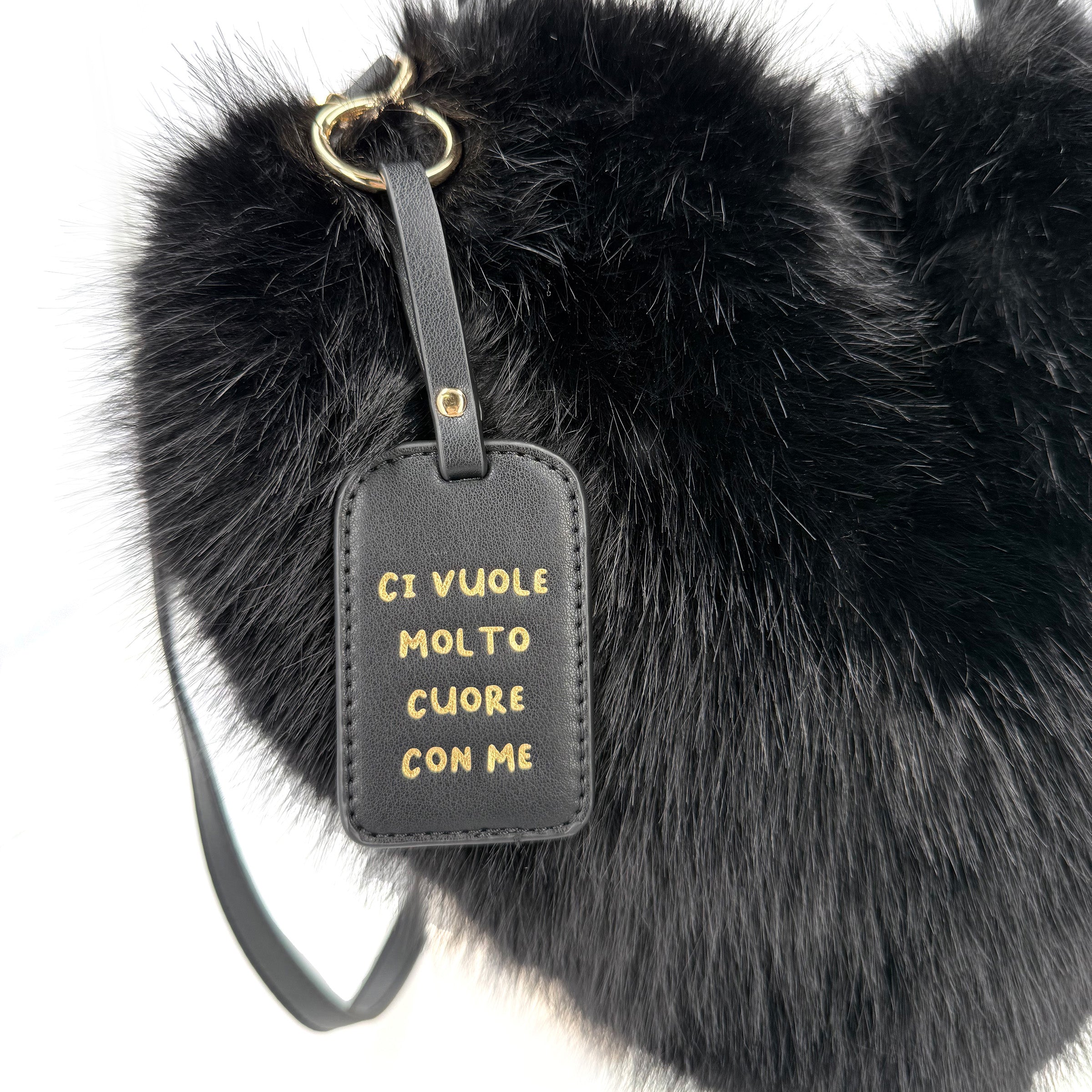 Borsa cuore Heart colore nero - Collezione Fall Winter | Le Pandorine