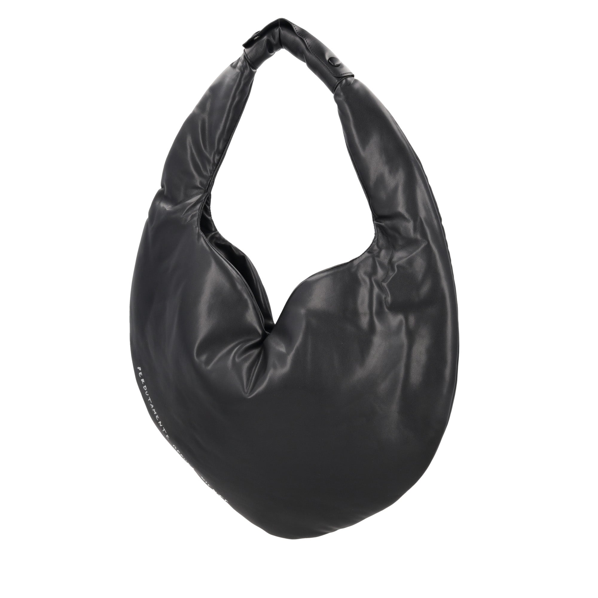 Borsa a spalla grande Heart Bag colore nero - Collezione Fall Winter | Le Pandorine