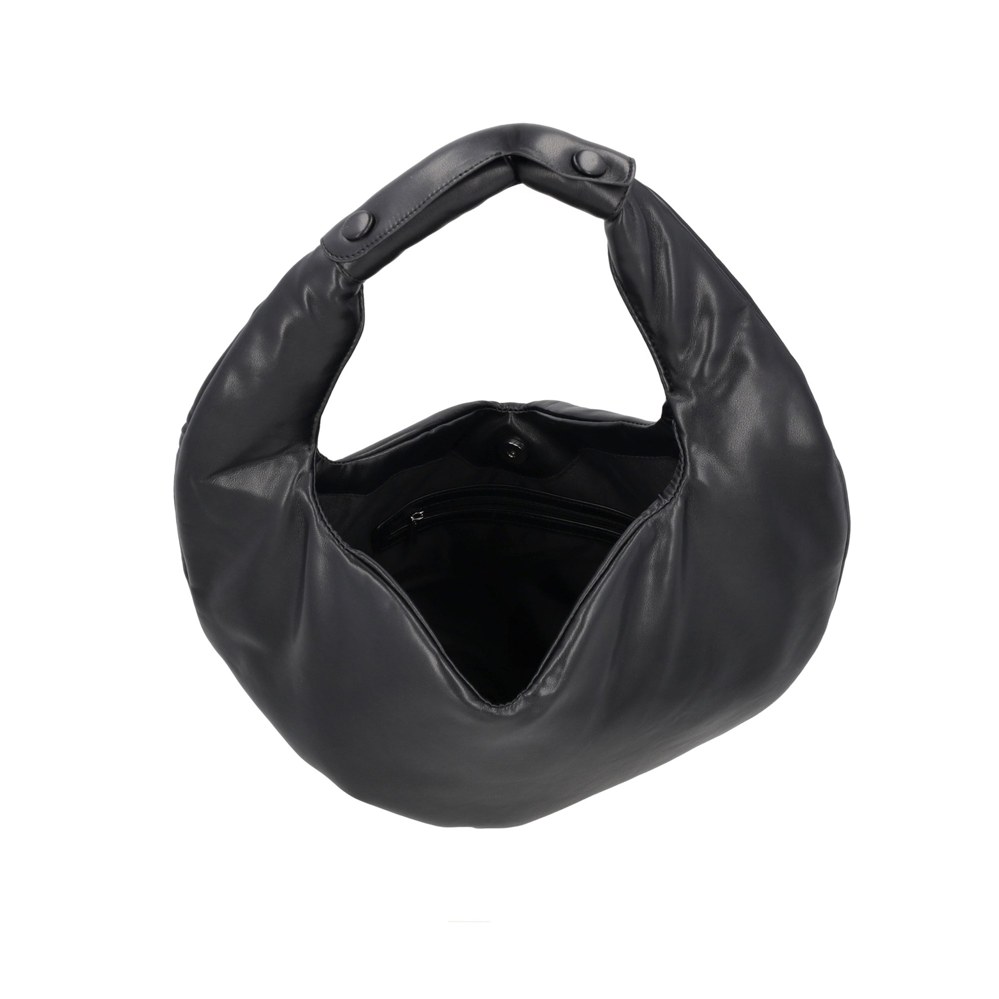 Borsa a spalla grande Heart Bag colore nero - Collezione Fall Winter | Le Pandorine