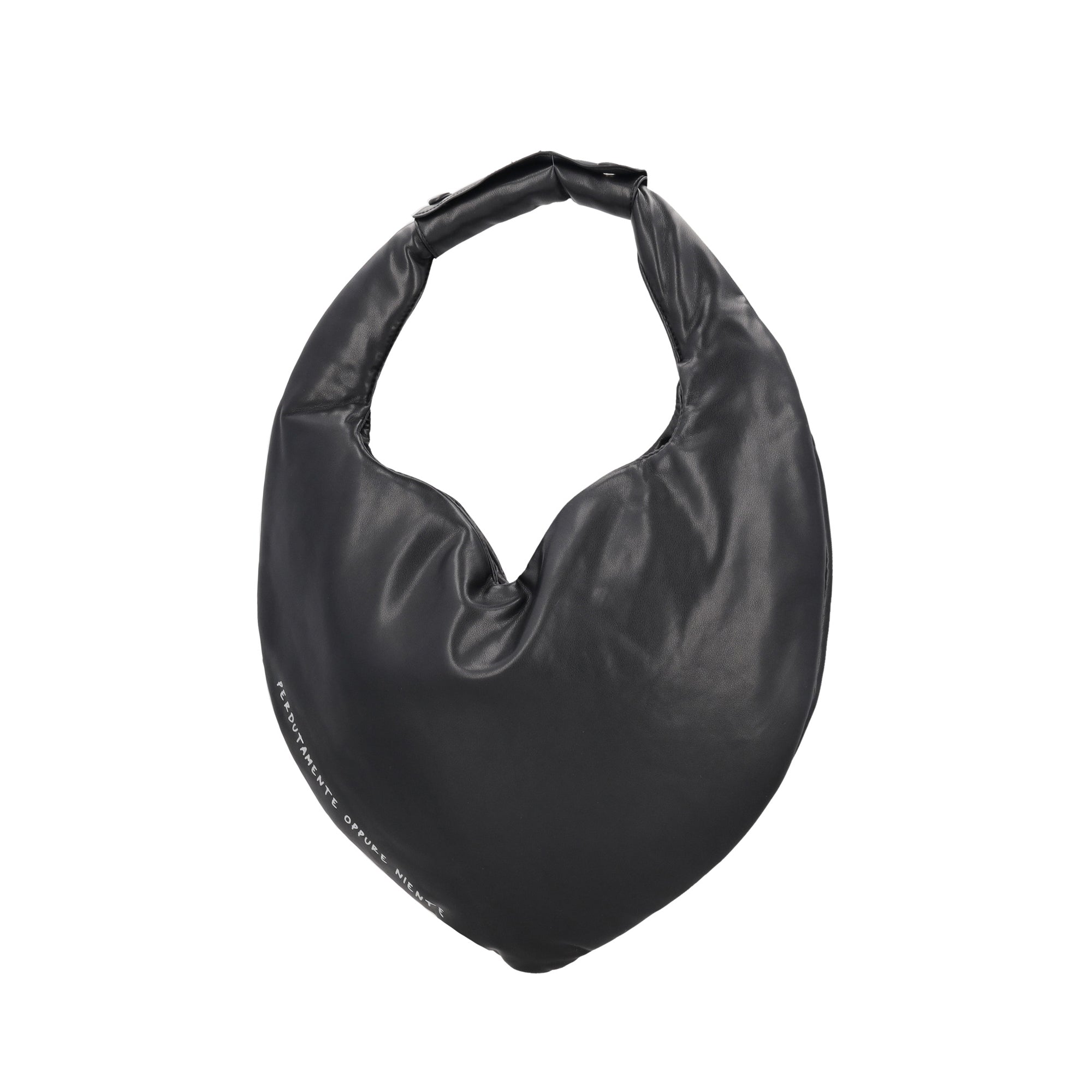 Borsa a spalla media Heart Bag colore nero - Collezione Fall Winter | Le Pandorine