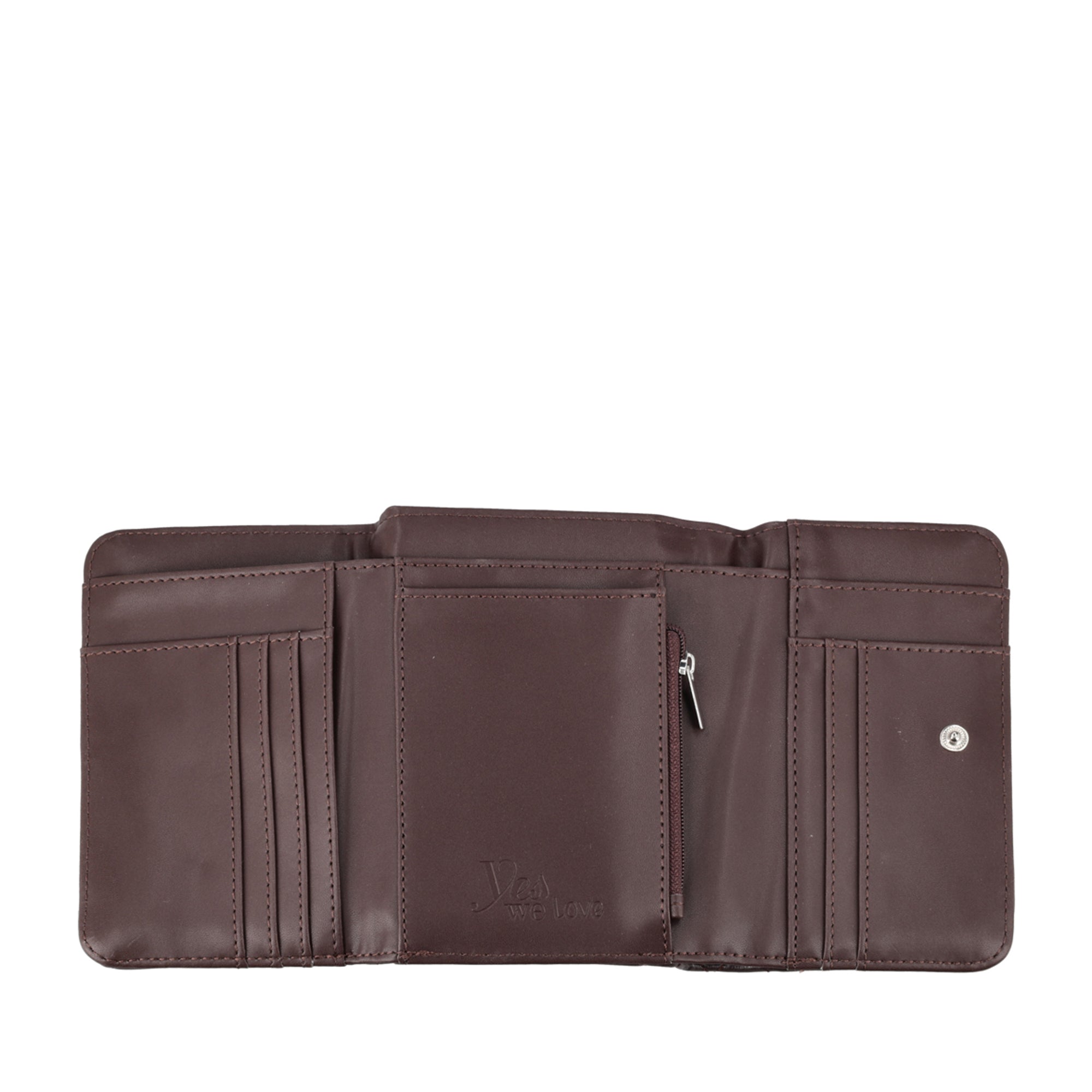 Dark brown love wallet - Collezione Fall Winter | Le Pandorine
