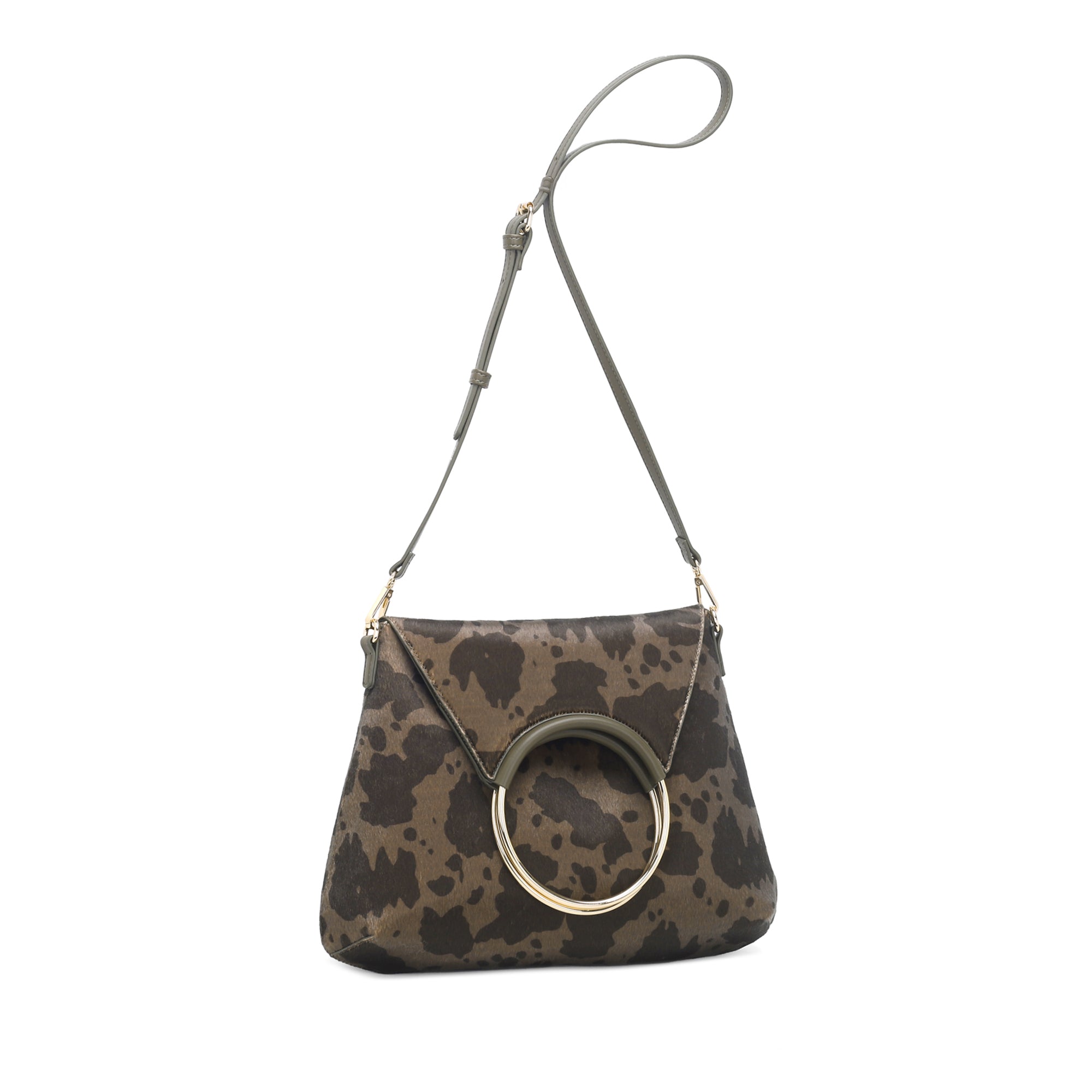 Borsa a tracolla Rachel colore mimetico - Collezione Fall Winter | Le Pandorine