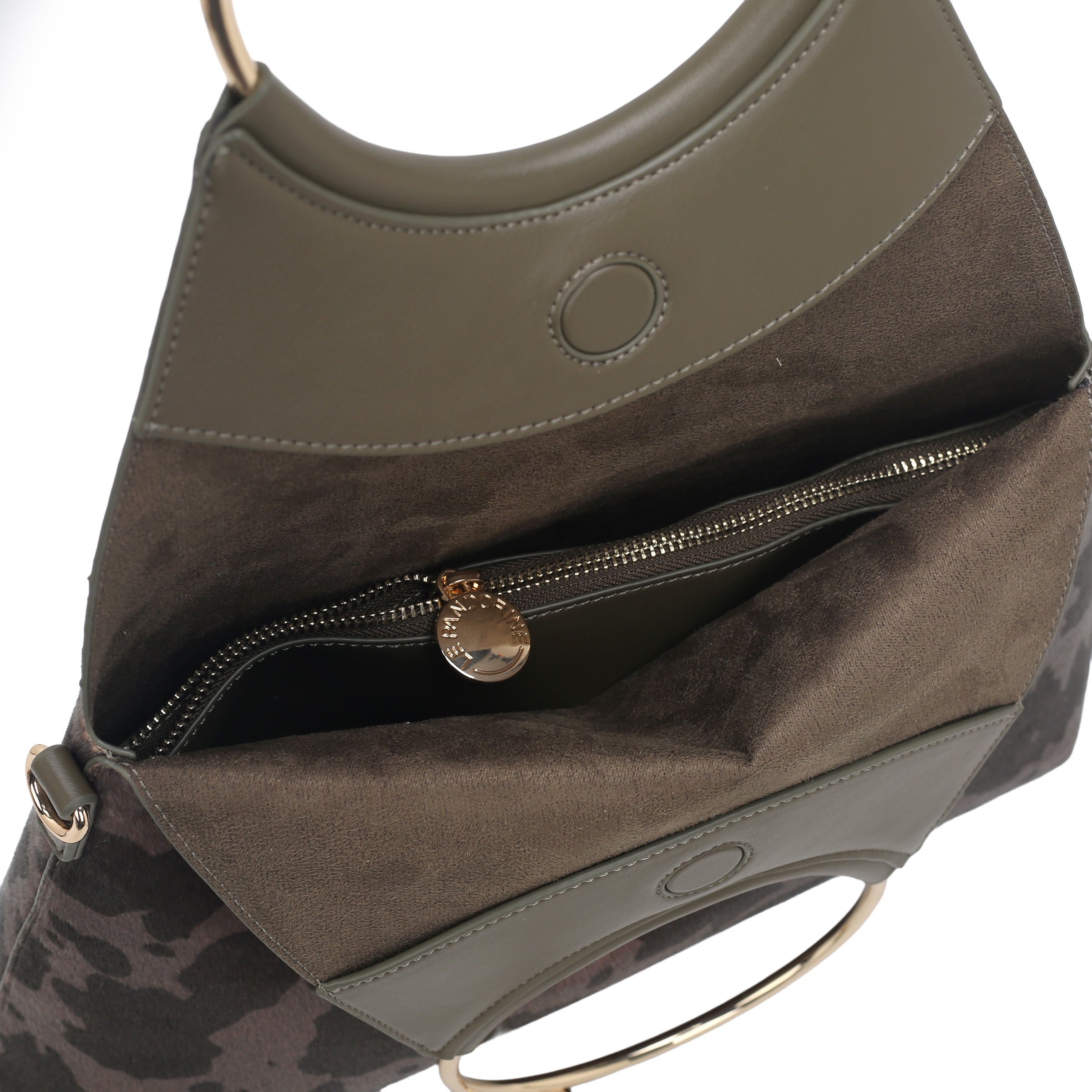 Borsa a tracolla Rachel colore mimetico - Collezione Fall Winter | Le Pandorine