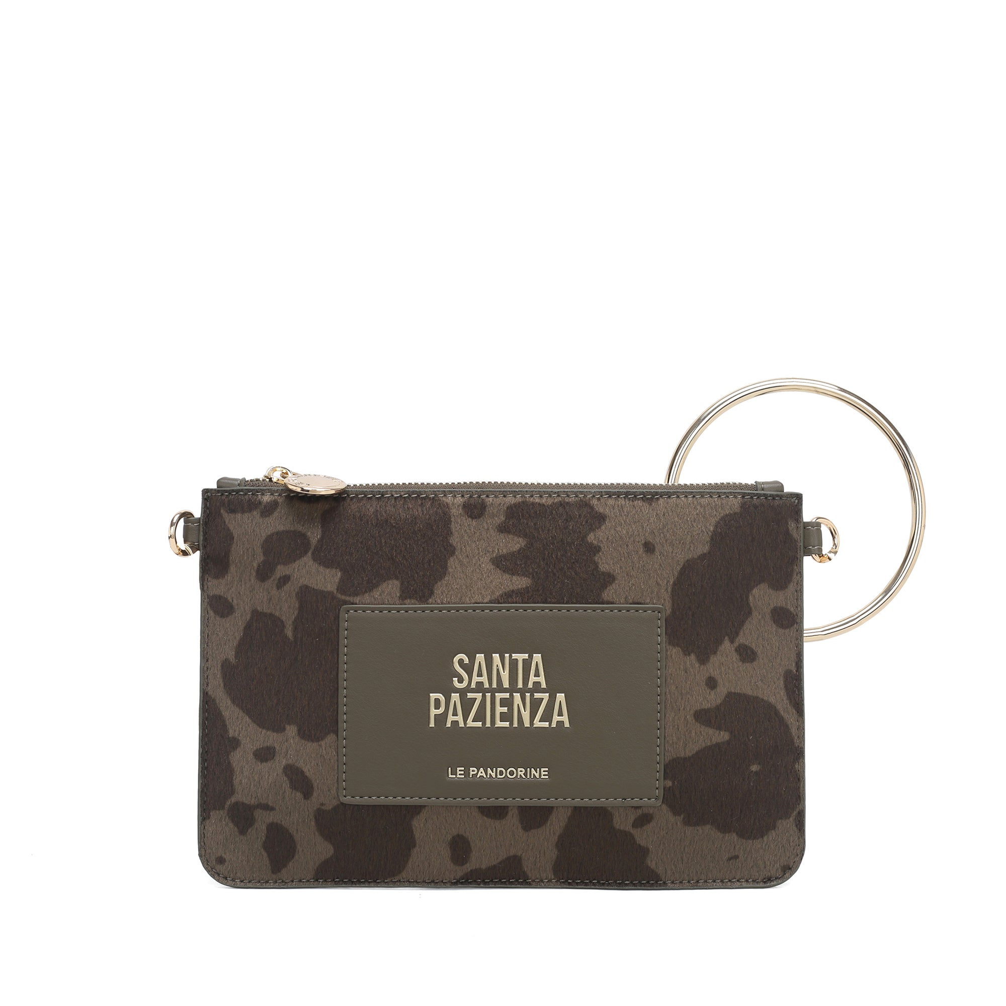Pochette piccola Rachel colore mimetico - Collezione Fall Winter | Le Pandorine