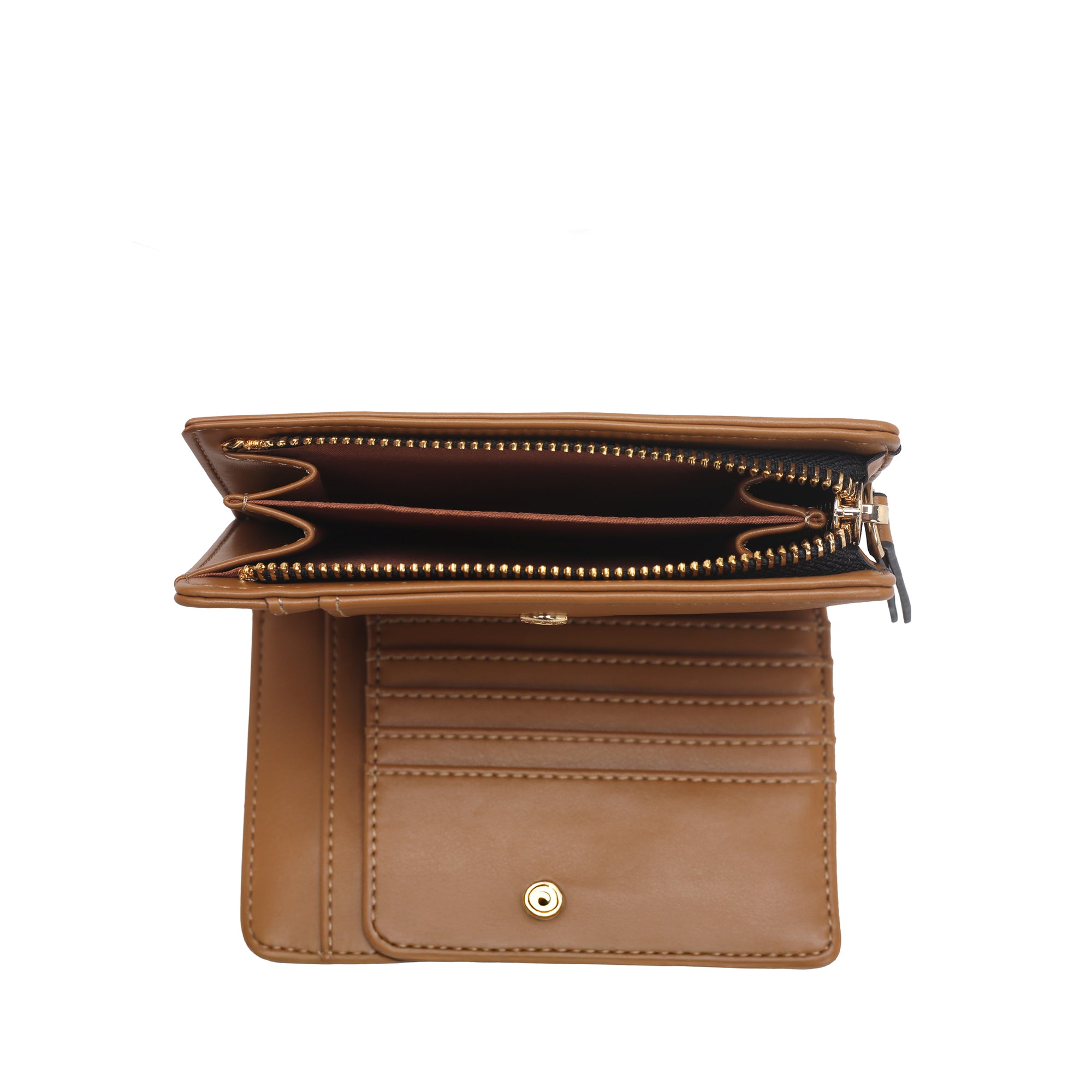 Tobacco patty medium wallet - Collezione Fall Winter | Le Pandorine