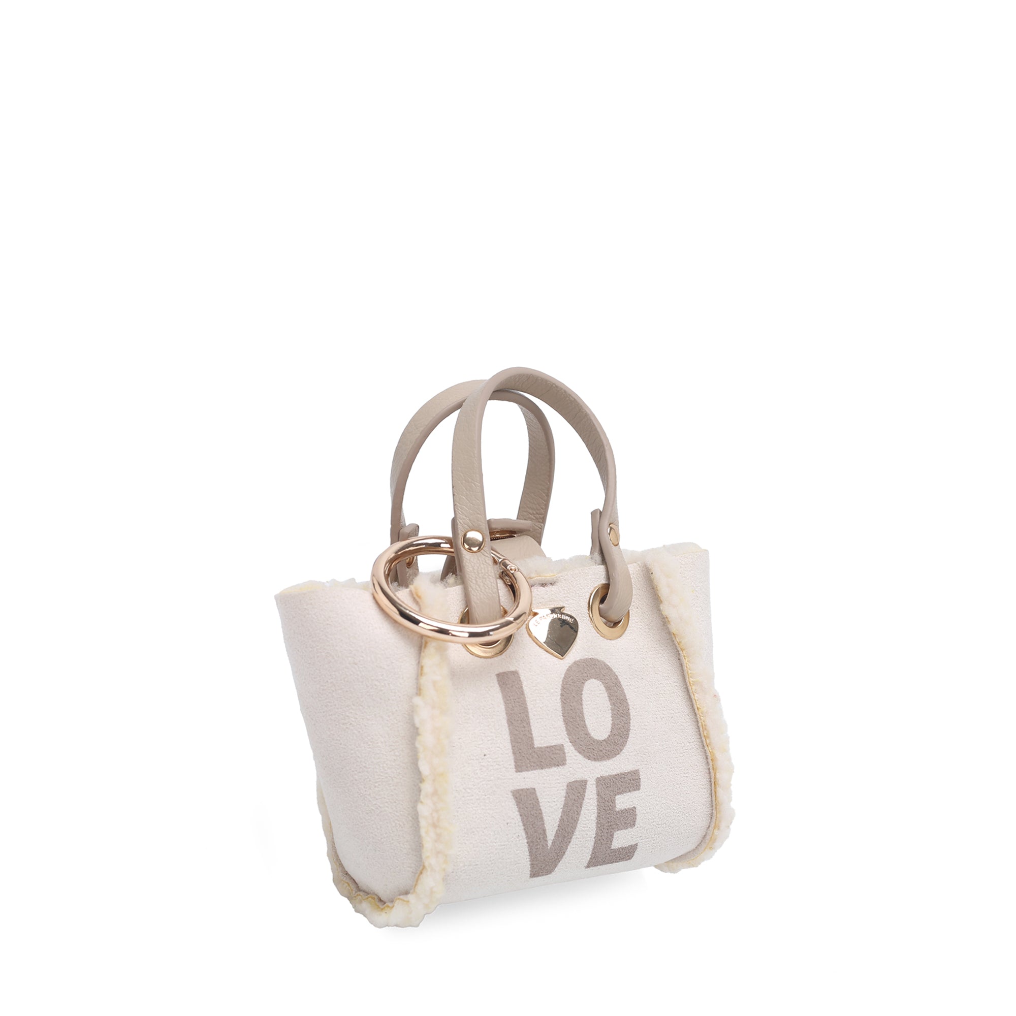 Ivory little p keychain - All | Le Pandorine