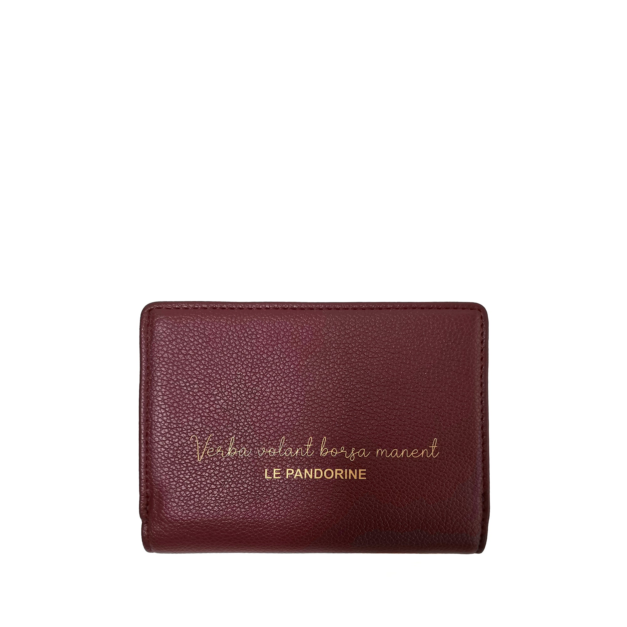 Bordeaux brenda medium wallet - Collezione Fall Winter | Le Pandorine