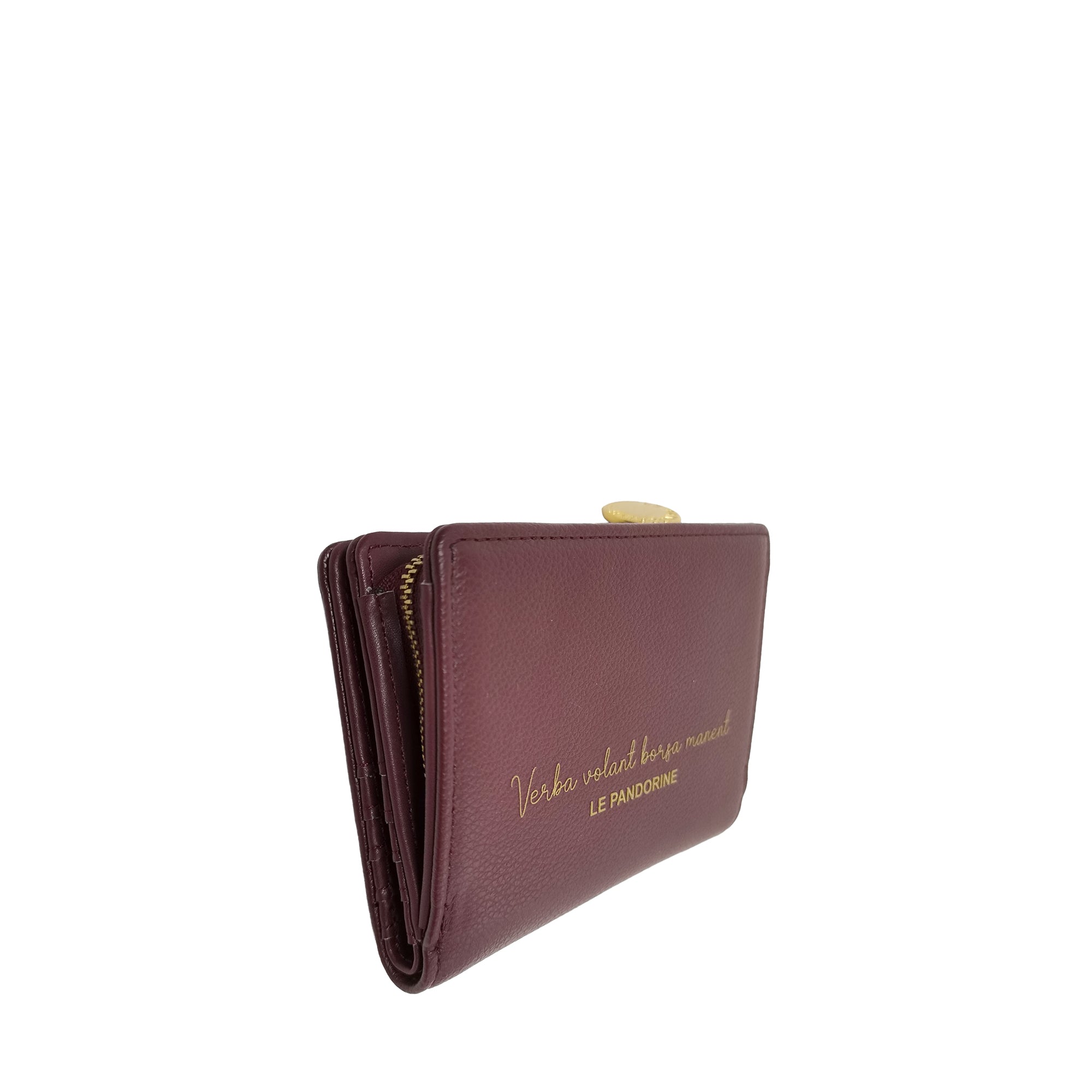 Bordeaux brenda medium wallet - Collezione Fall Winter | Le Pandorine