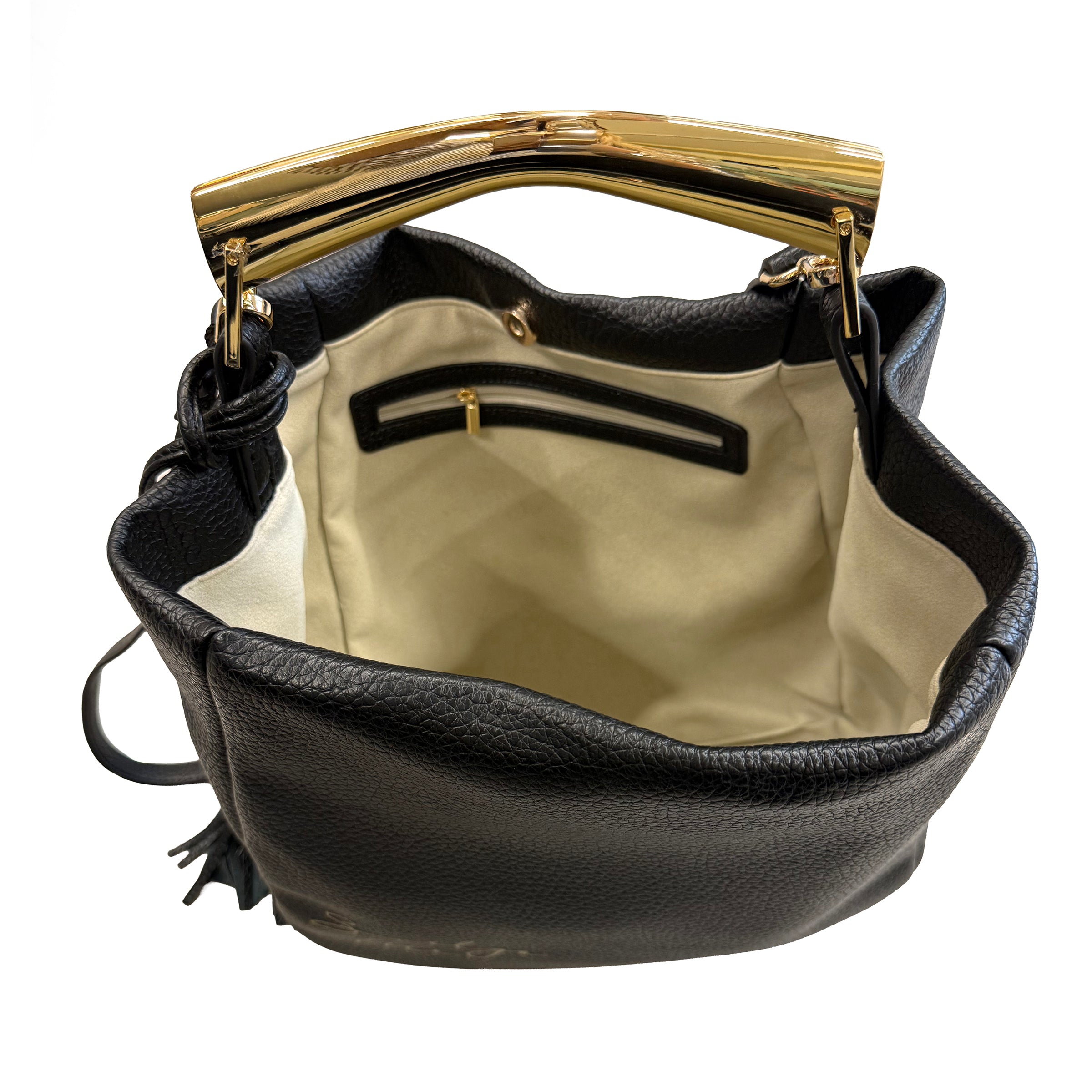 Borsa a spalla Denise colore verde militare - Denise | Le Pandorine