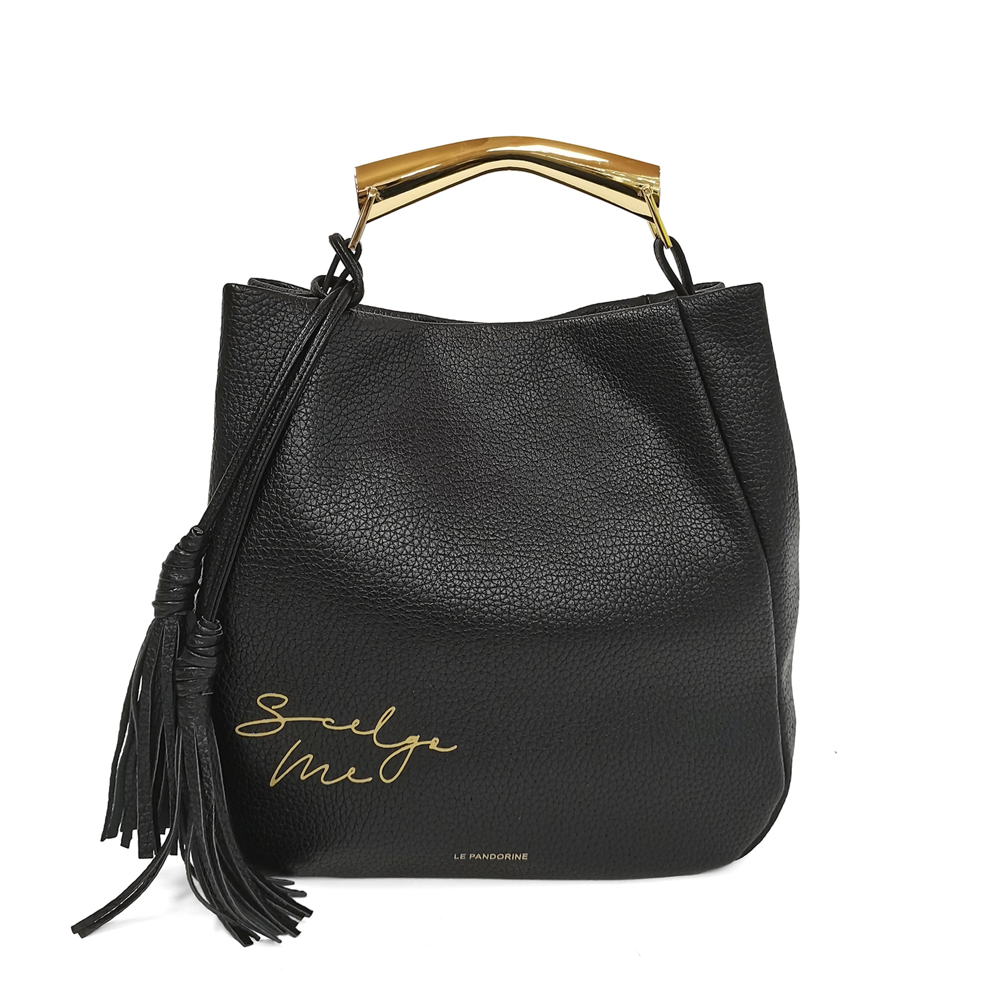 Borsa a spalla Denise colore nero - Denise | Le Pandorine