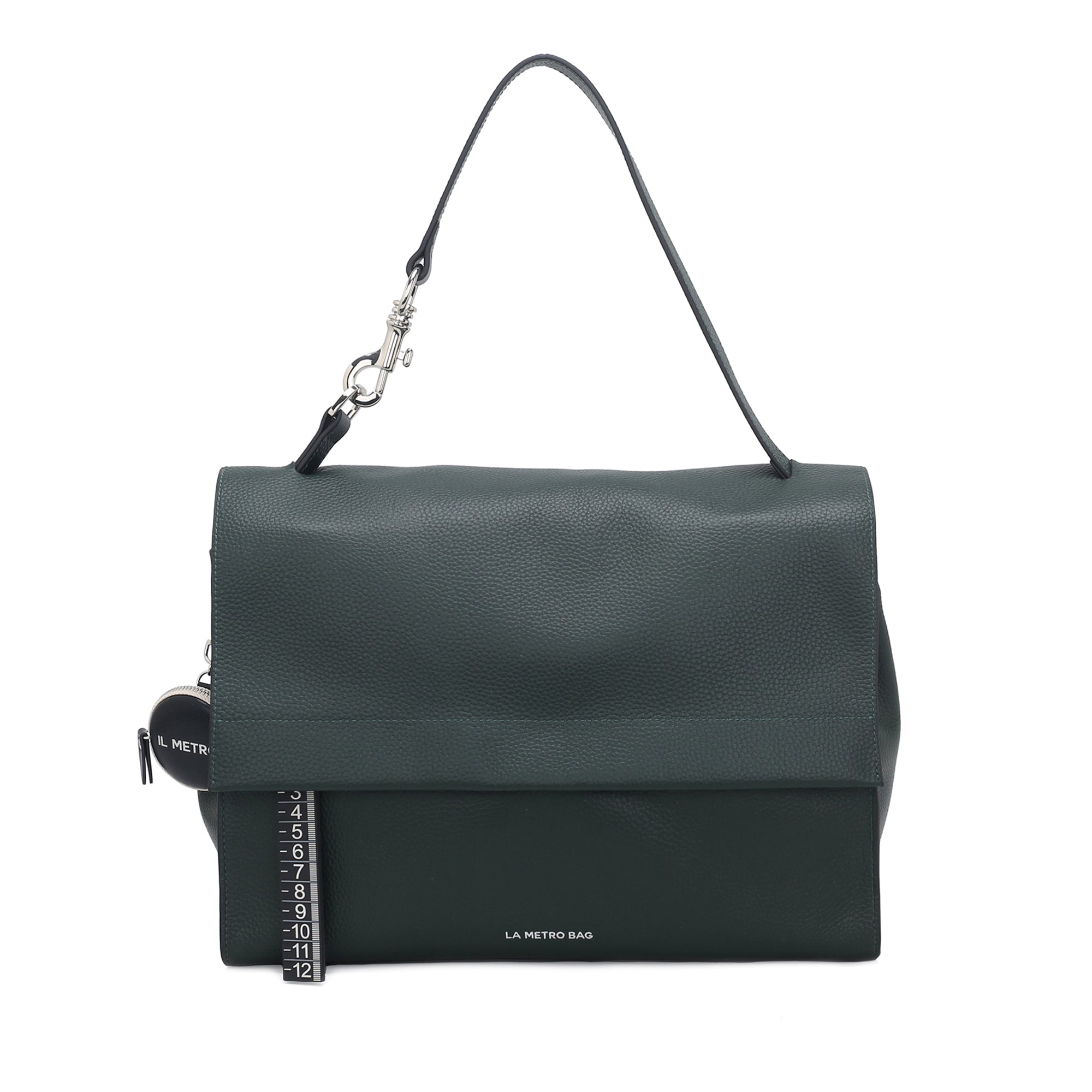 Borsa a spalla grande Metro Bag colore ottanio - Metro Bag: Borse in Pelle | Le Pandorine