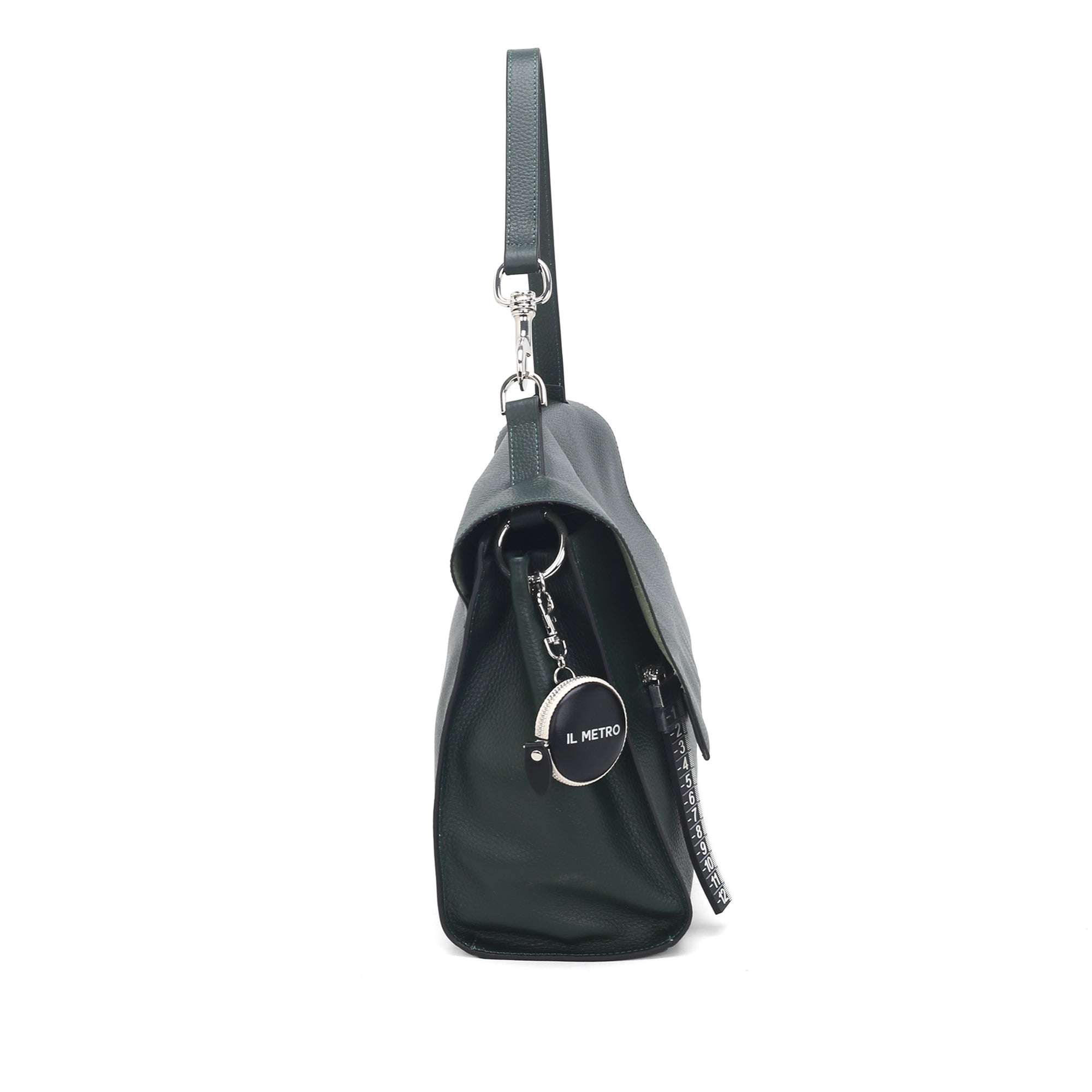 Borsa a spalla grande Metro Bag colore ottanio - Metro Bag: Borse in Pelle | Le Pandorine