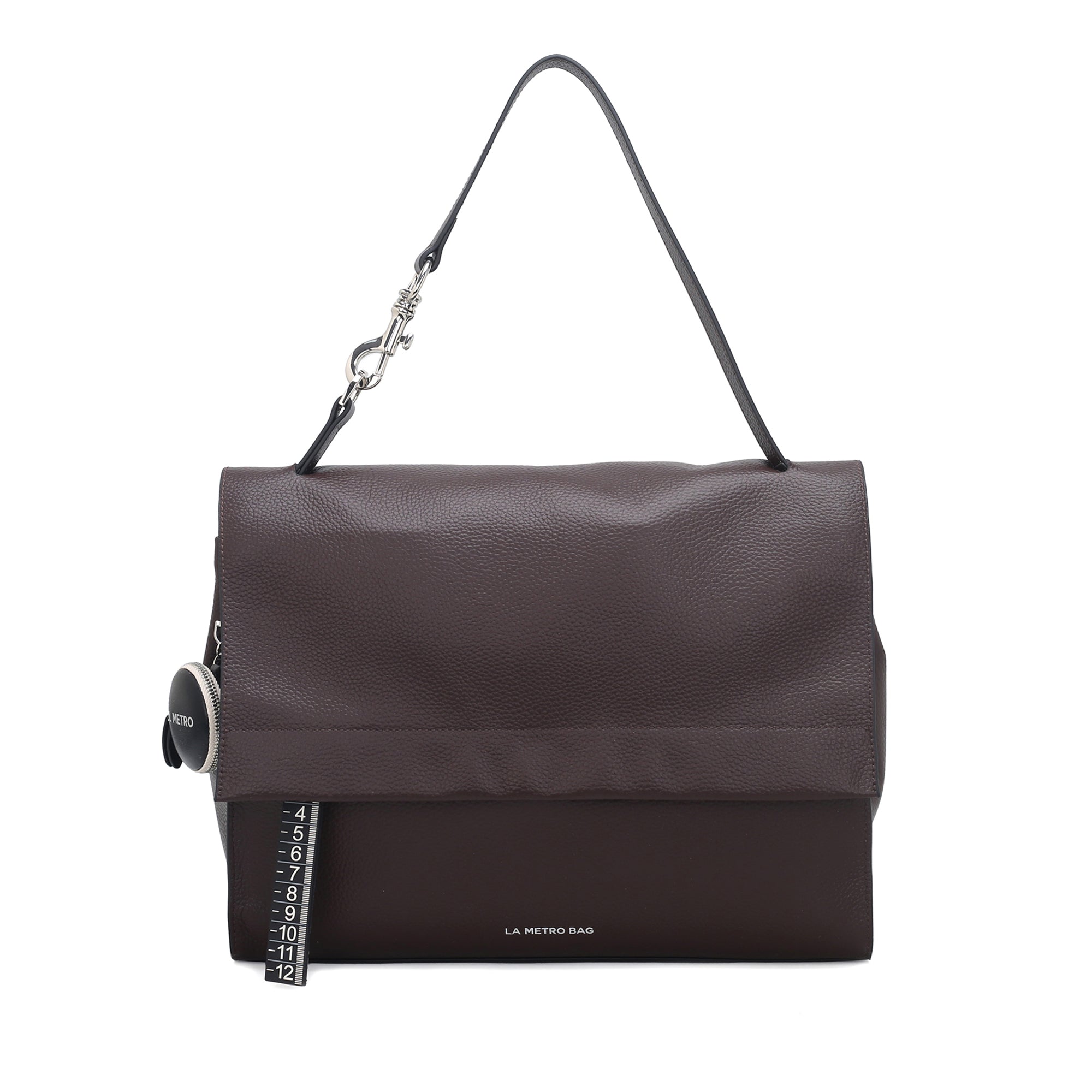 Borsa a spalla grande Metro Bag colore testa di moro - Metro Bag: Borse in Pelle | Le Pandorine