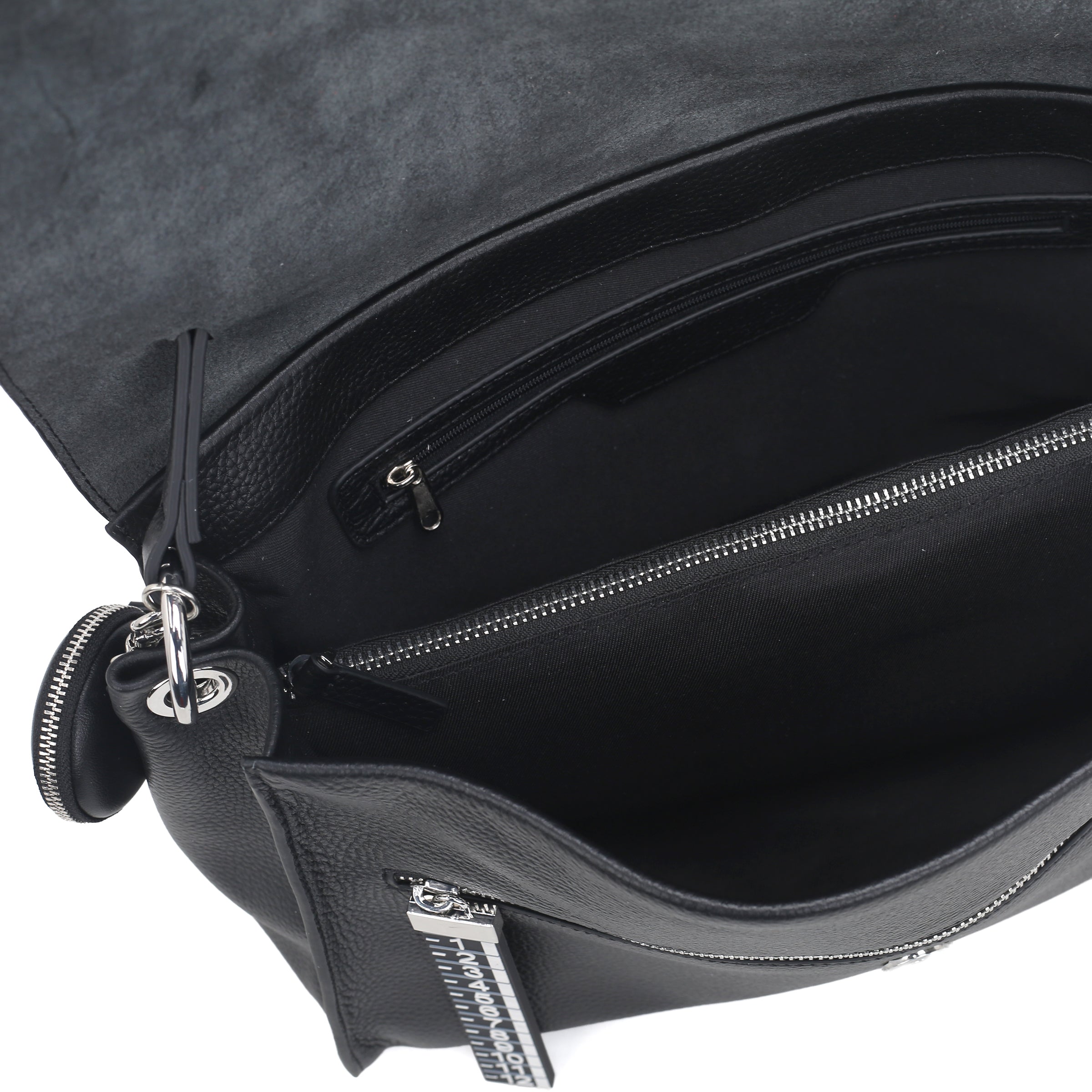 black LMB Shoulder Bag | Le Pandorine