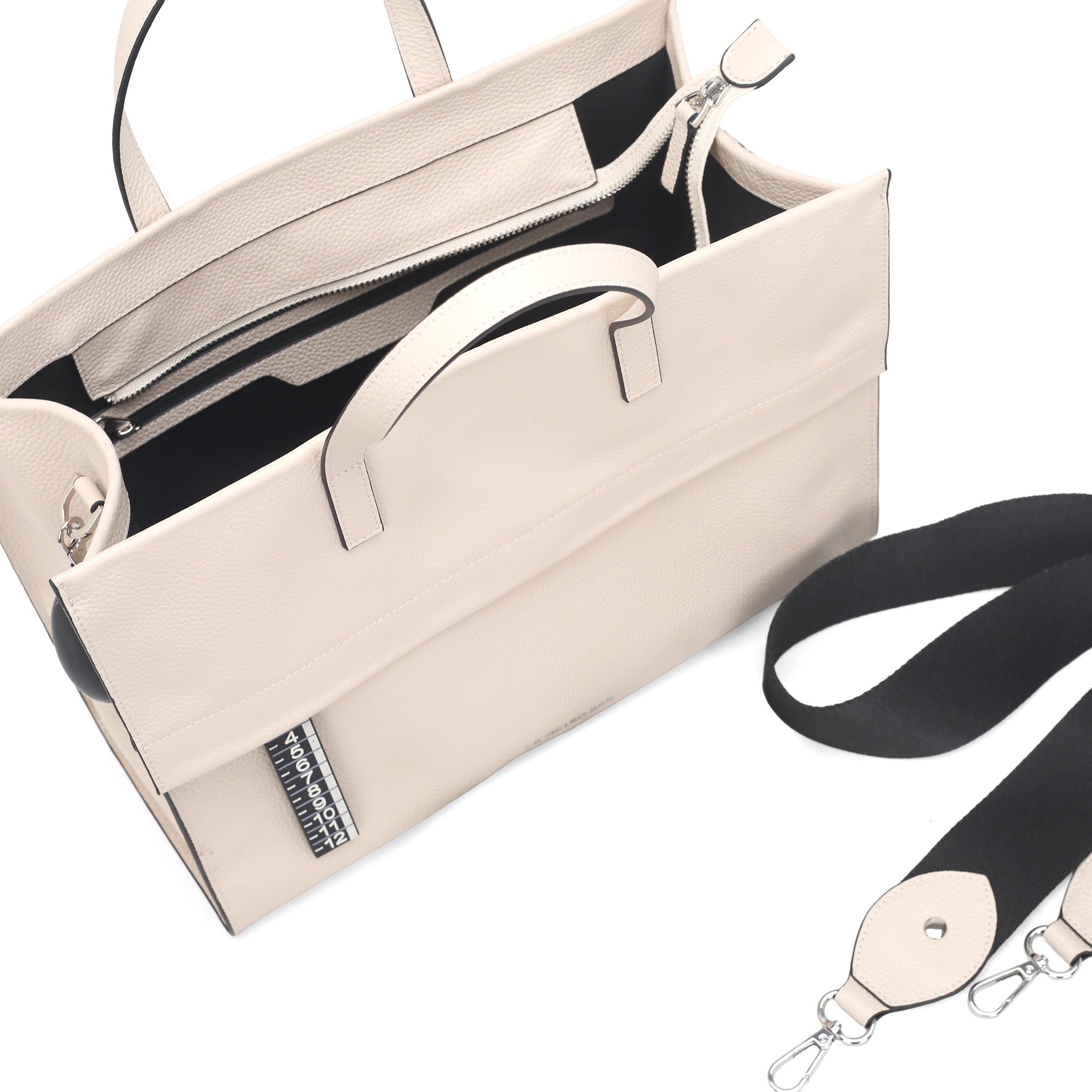 PF25AB310.C08 - Bosa a mano La Metro Bag colore avorio - NATURALE | Le Pandorine