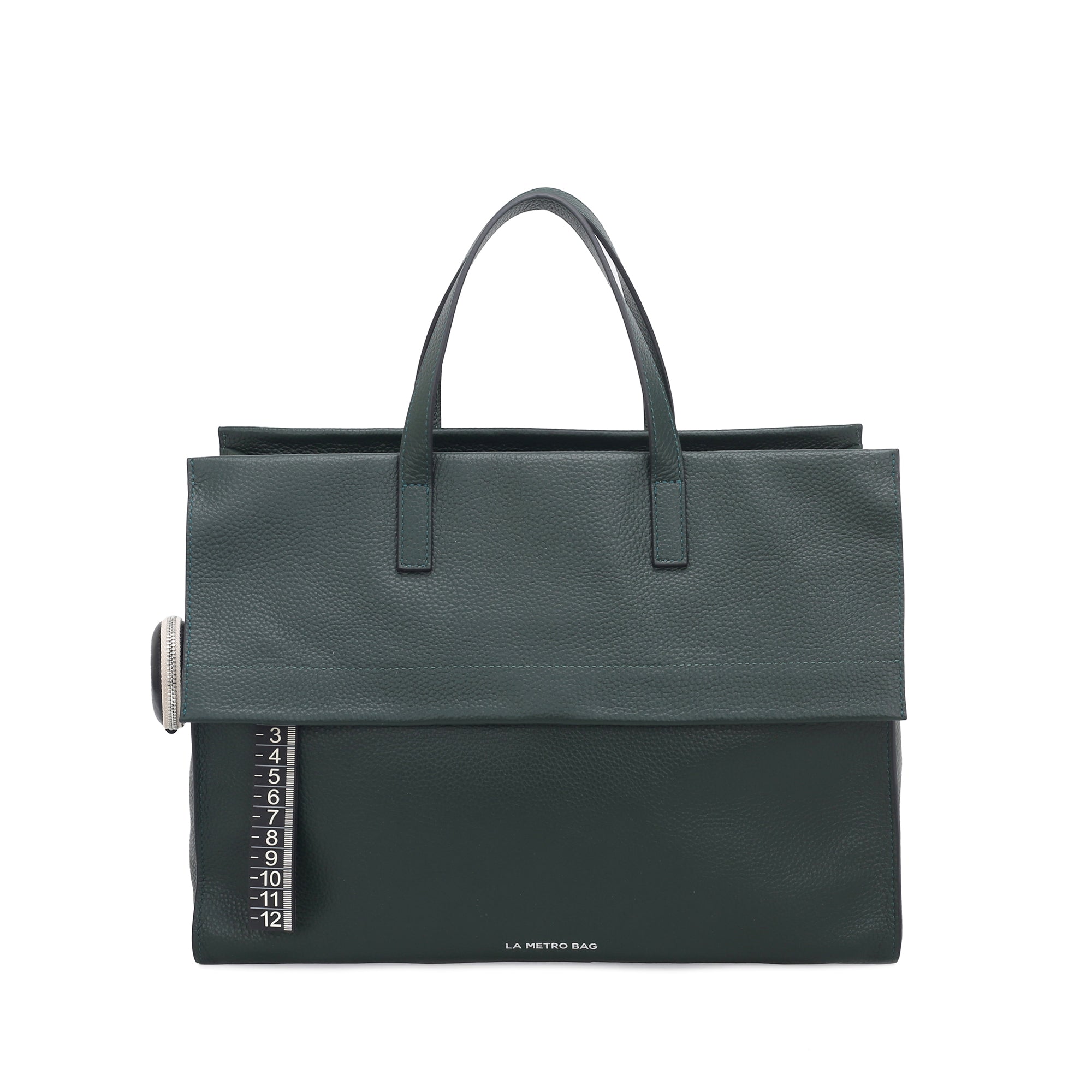 Borsa a mano grande Handbag colore ottanio - Metro Bag: Borse in Pelle | Le Pandorine