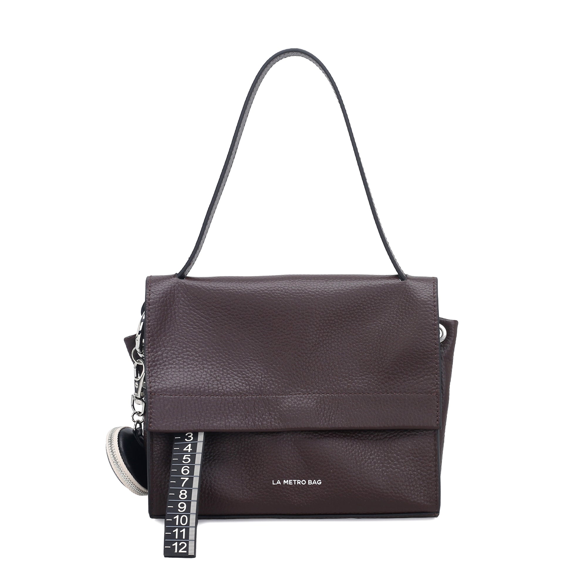 Borse a tracolla Metro Mini colore testa di moro - Metro Bag: Borse in Pelle | Le Pandorine
