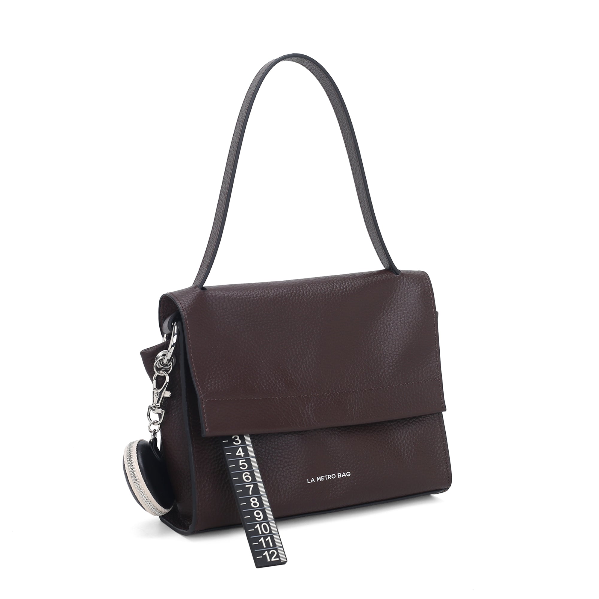 Borse a tracolla Metro Mini colore testa di moro - Metro Bag: Borse in Pelle | Le Pandorine