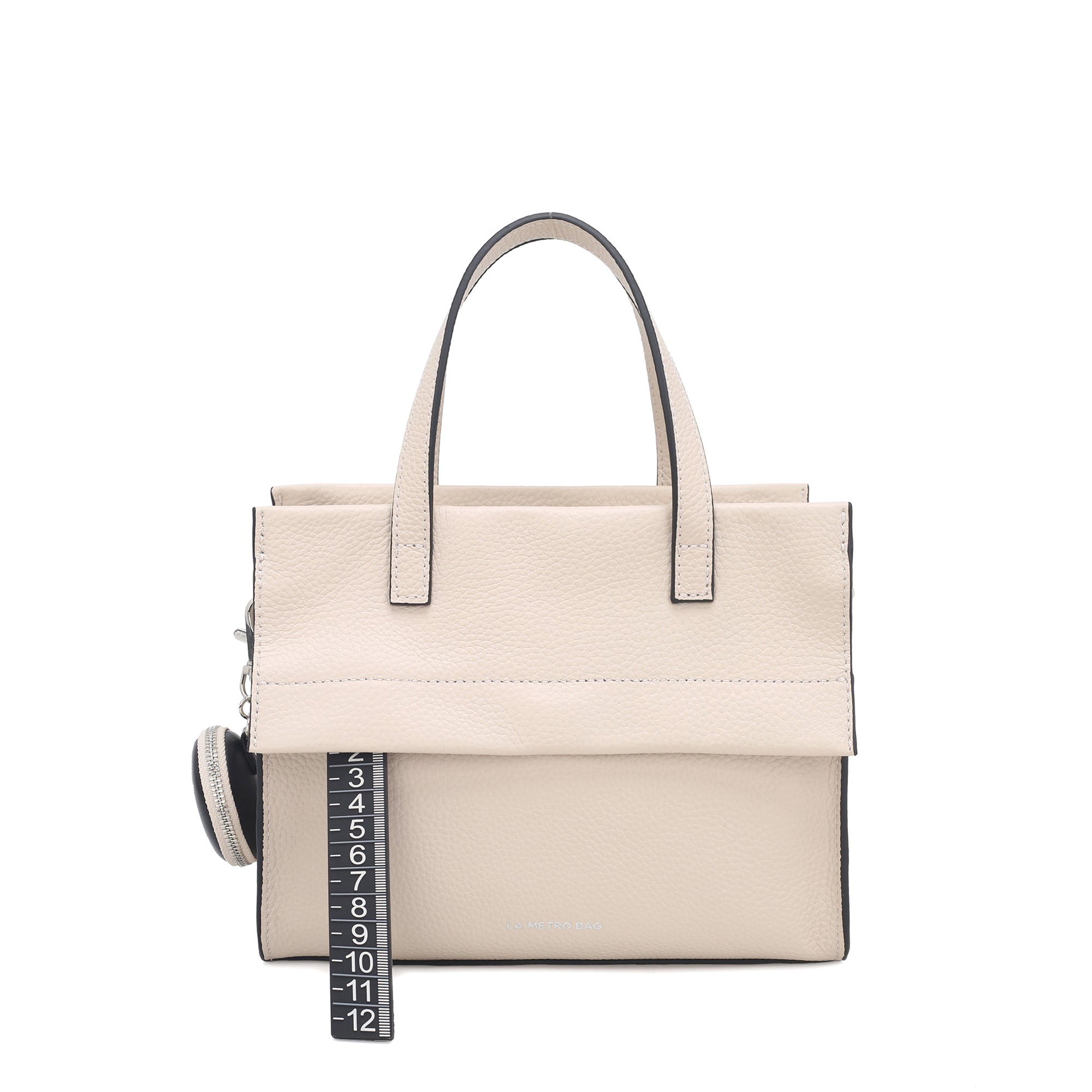 PF25AB330.C08 - Bosa a mano mini La Metro Bag colore avorio - NATURALE | Le Pandorine