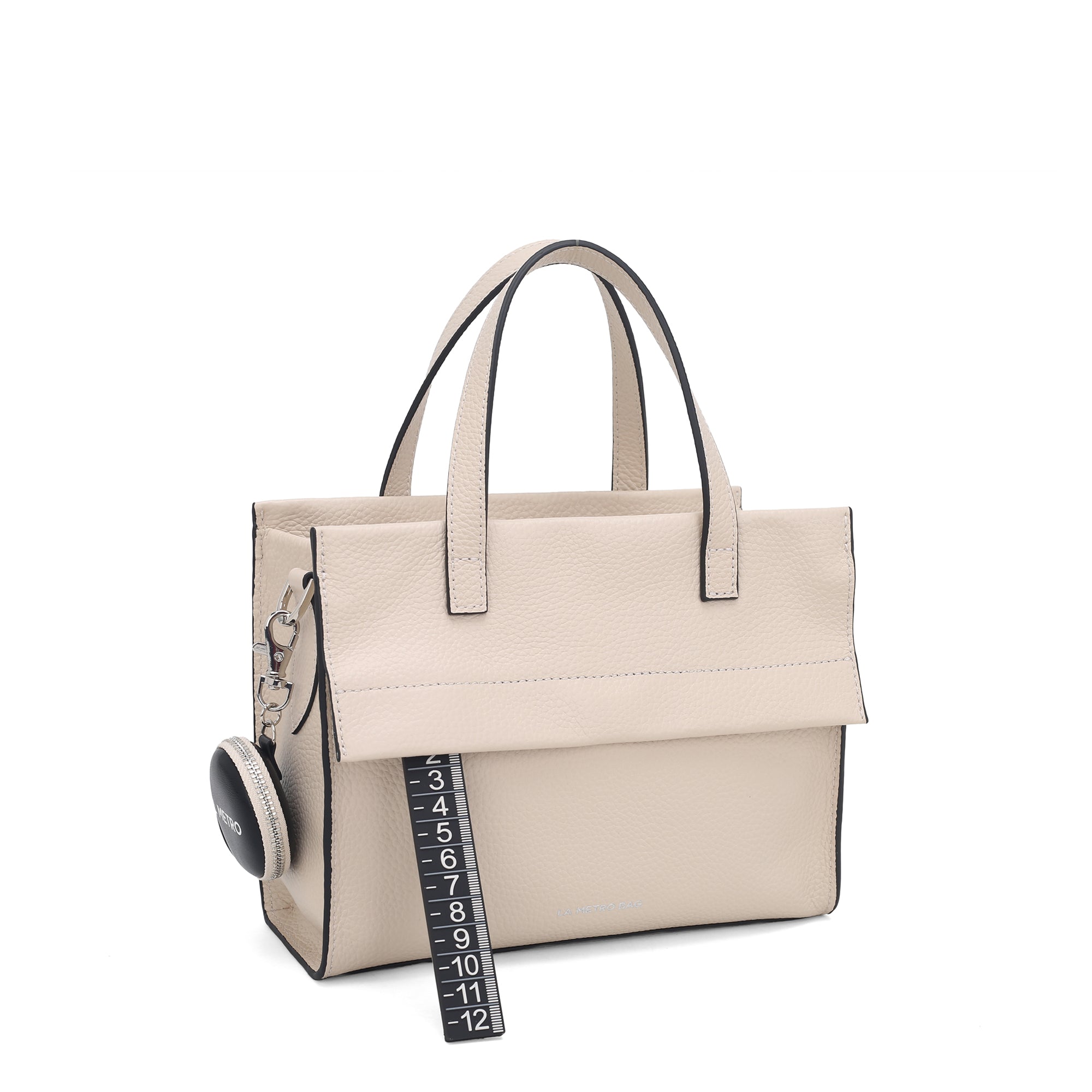 PF25AB330.C08 - Bosa a mano mini La Metro Bag colore avorio - NATURALE | Le Pandorine