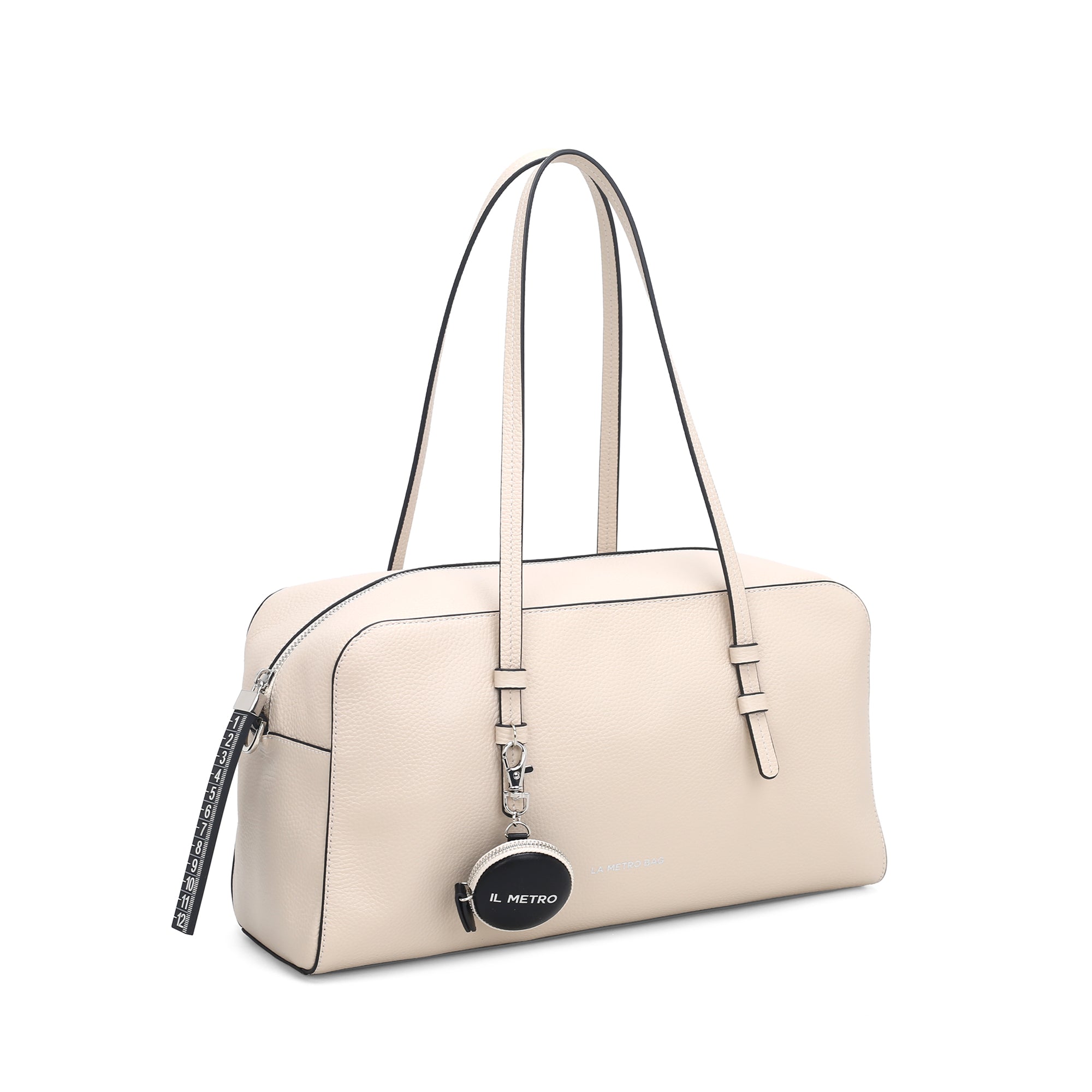 Bauletto Metro Bag colore avorio - Metro Bag: Borse in Pelle | Le Pandorine
