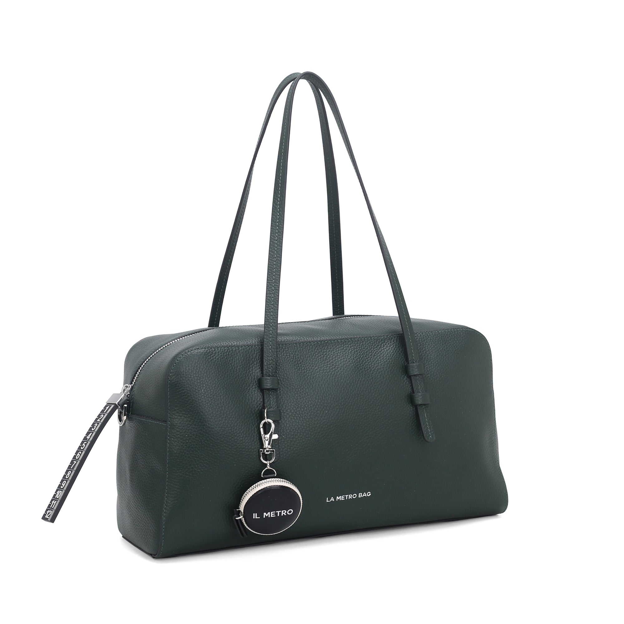 Bauletto Metro Bag colore ottanio - Metro Bag: Borse in Pelle | Le Pandorine