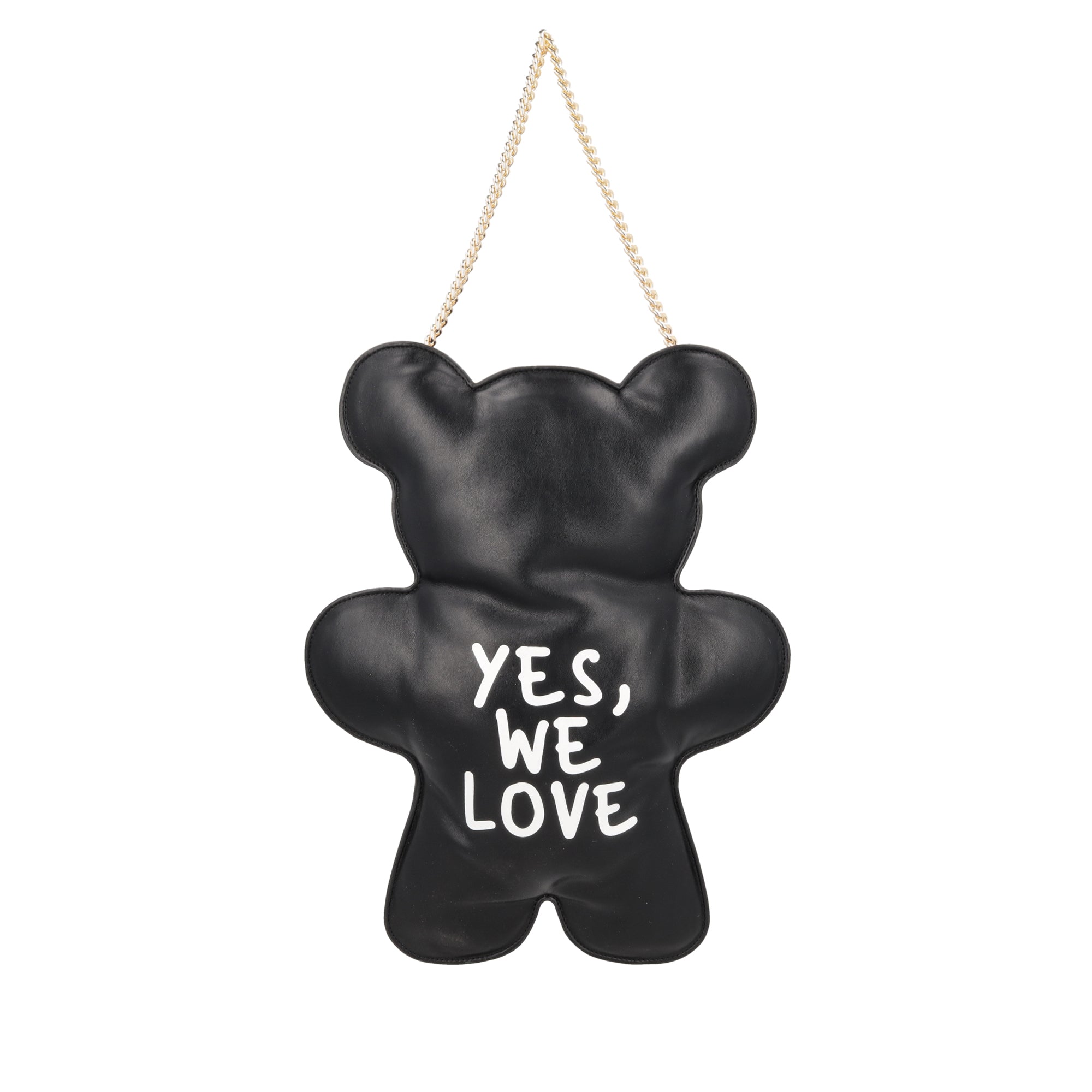 Borsa a tracolla Bubi a forma di orsetto colore nero - Collezione Fall Winter | Le Pandorine