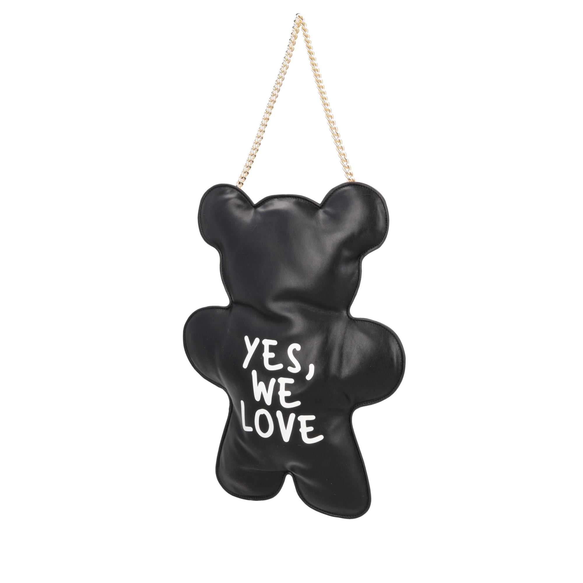 Borsa a tracolla Bubi a forma di orsetto colore nero - Collezione Fall Winter | Le Pandorine