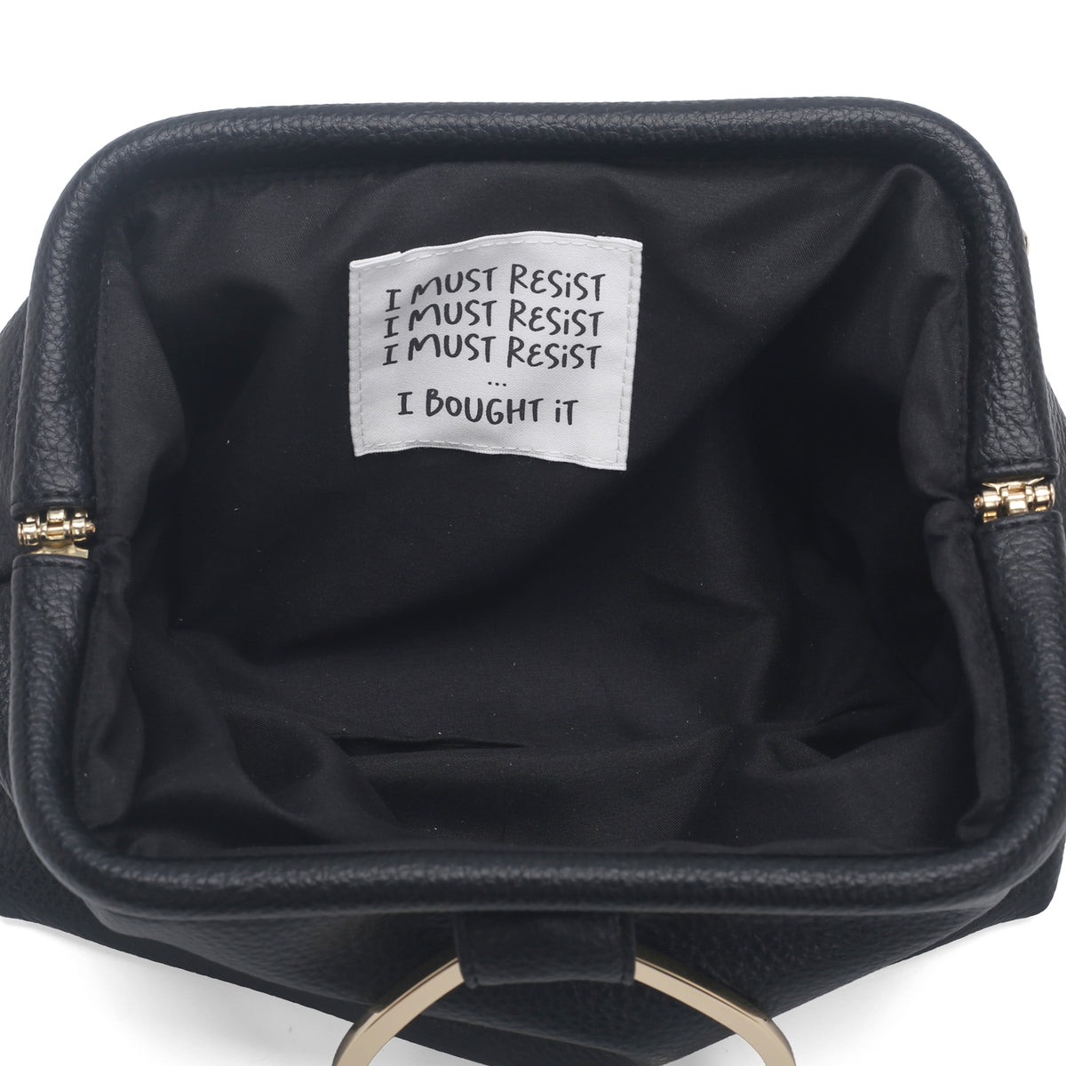 Borsa a spalla media Venezia manico a cuore colore nero - Collezione Fall Winter | Le Pandorine