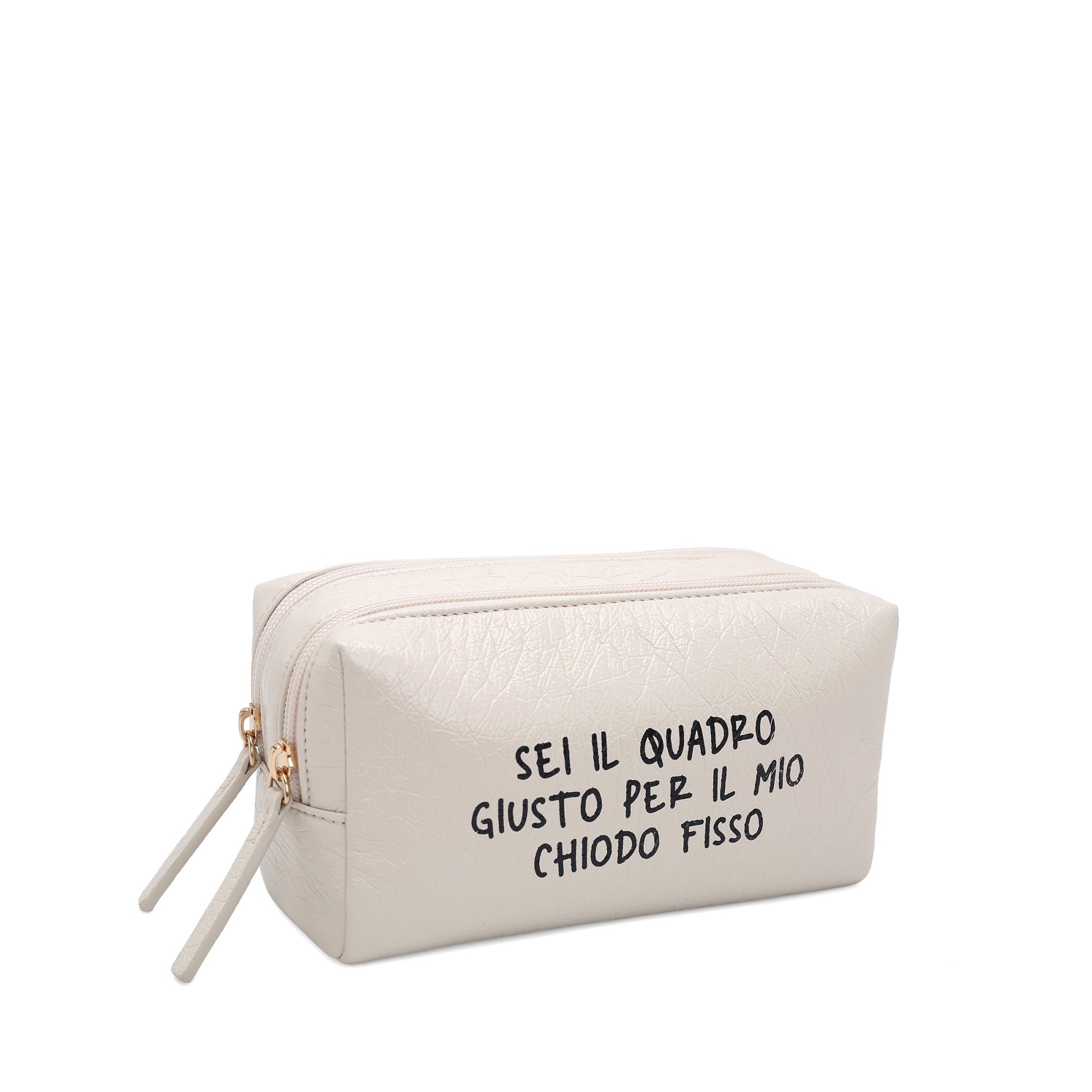 PF2633B98.C0R - Trousse Pillole con scritta colore panna | Le Pandorine
